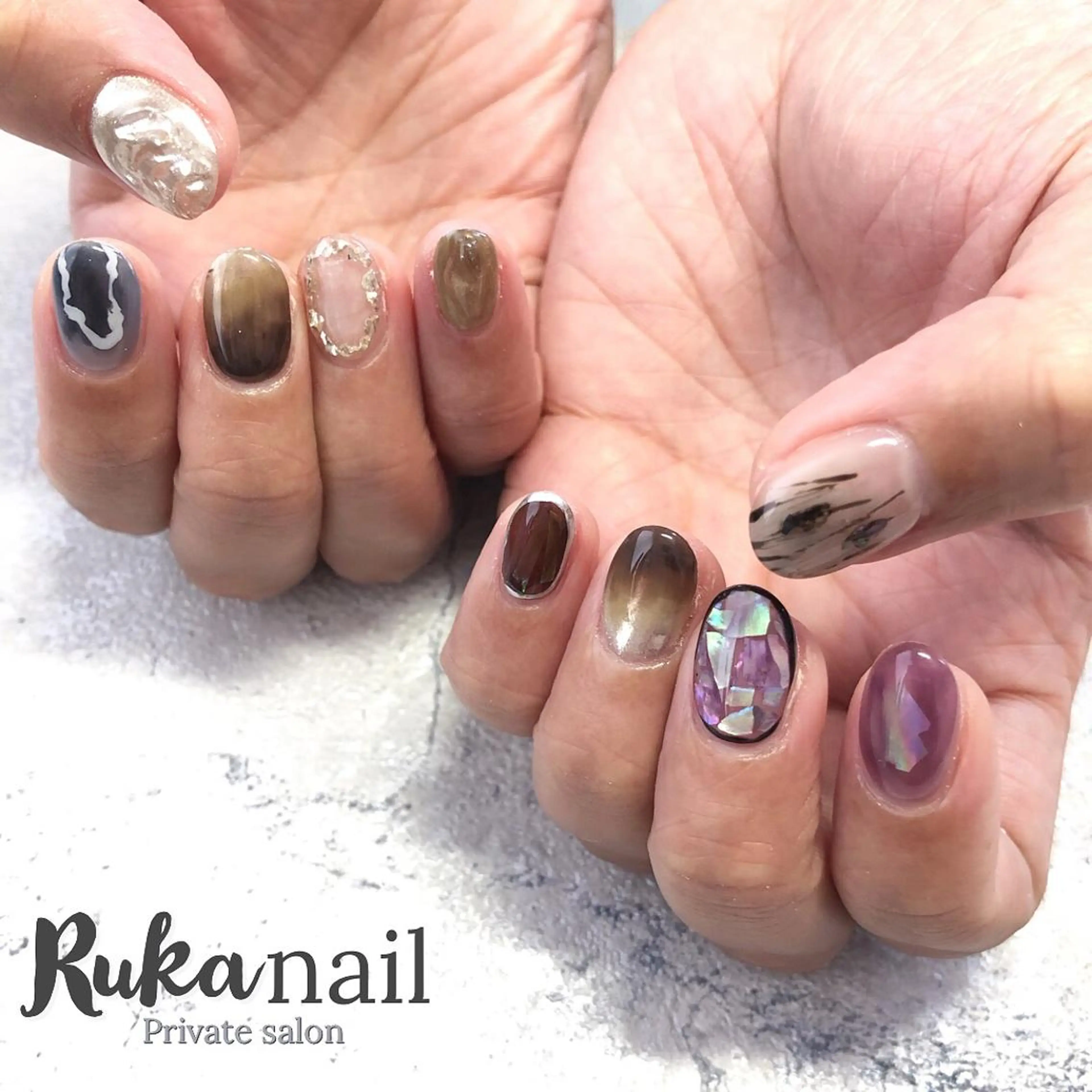 ネイル Ruka nail 【ﾙｶ ﾈｲﾙ】のネイルデザイン