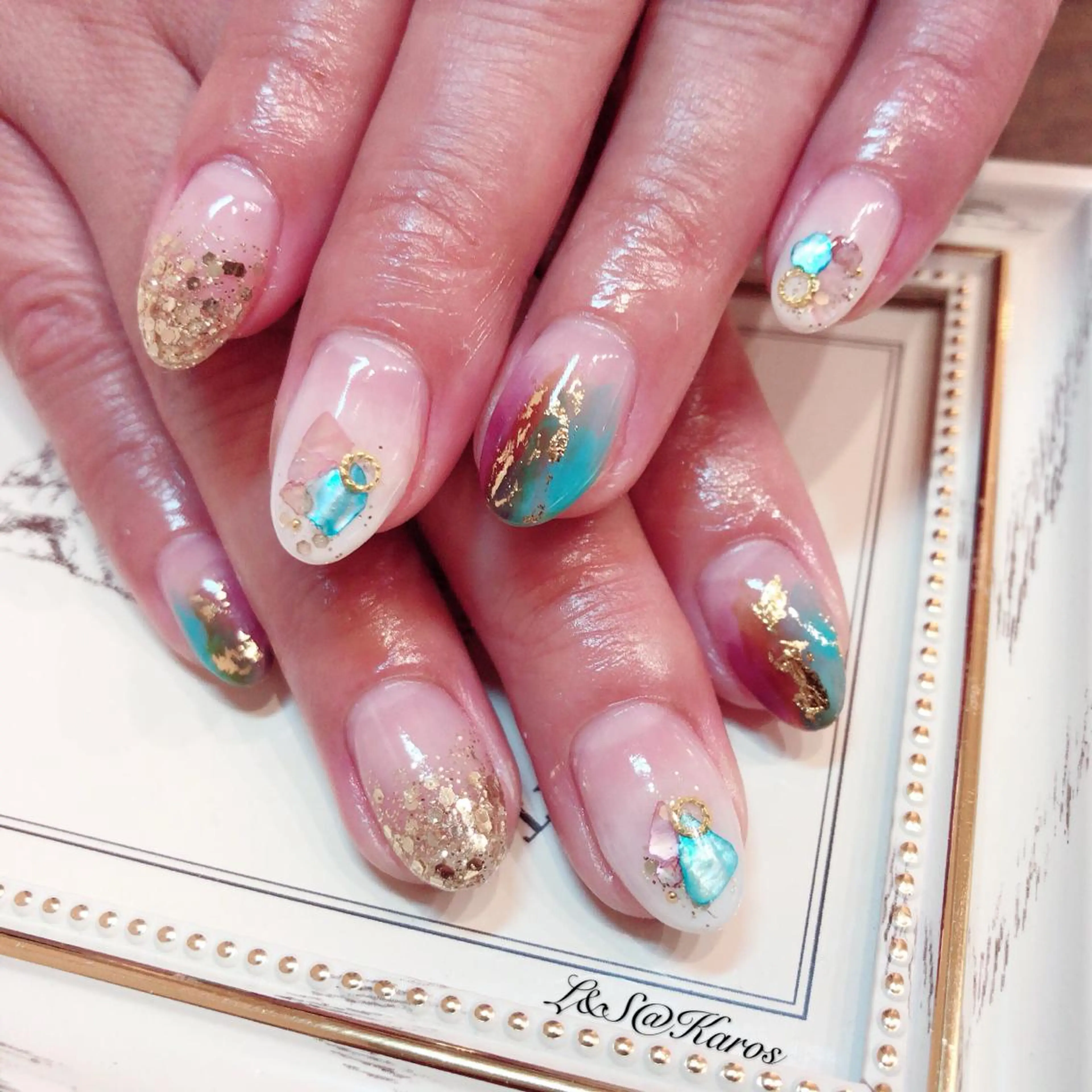 ネイル ハンドネイル L&S@Karos所属・L&S@ Karosのネイルデザイン