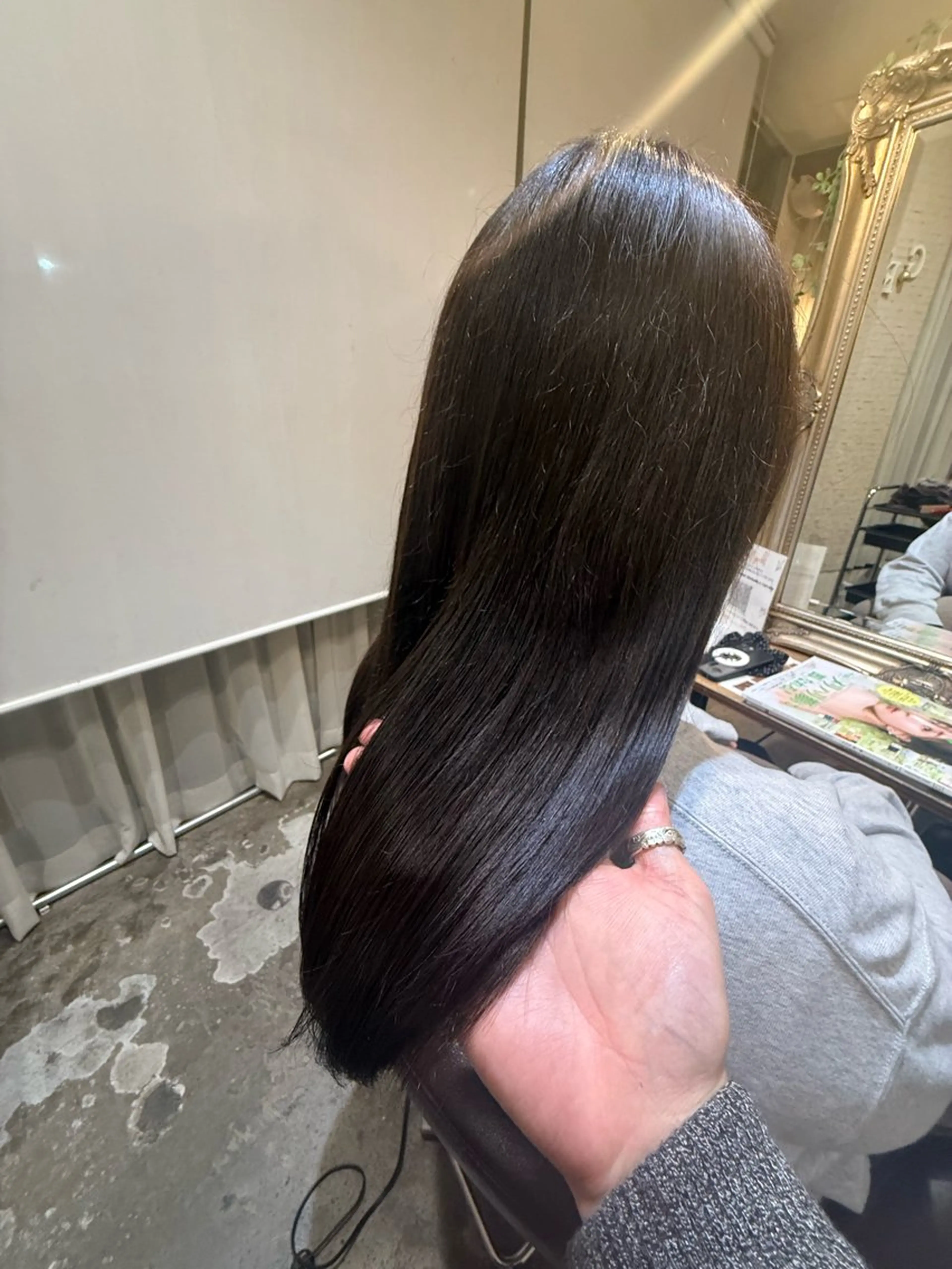 カラー 透明感カラー 【透明感カラー】 上村響月のヘアスタイル