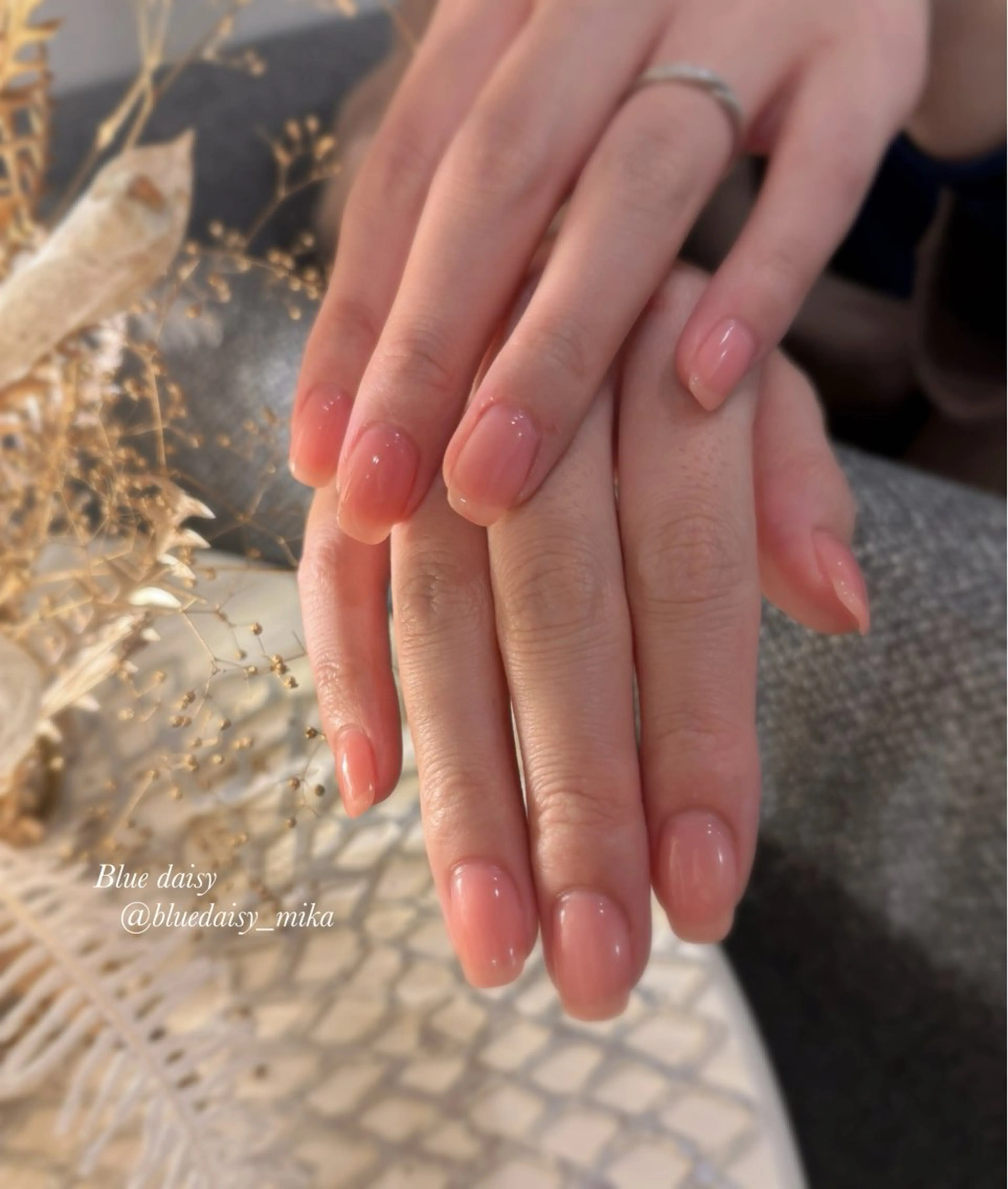 ネイル オフィスネイル ワンカラーネイル ハンドネイル Blue　daisy　栄本店 【ブルーデイジー】所属・Blue daisy 栄本店のネイルデザイン