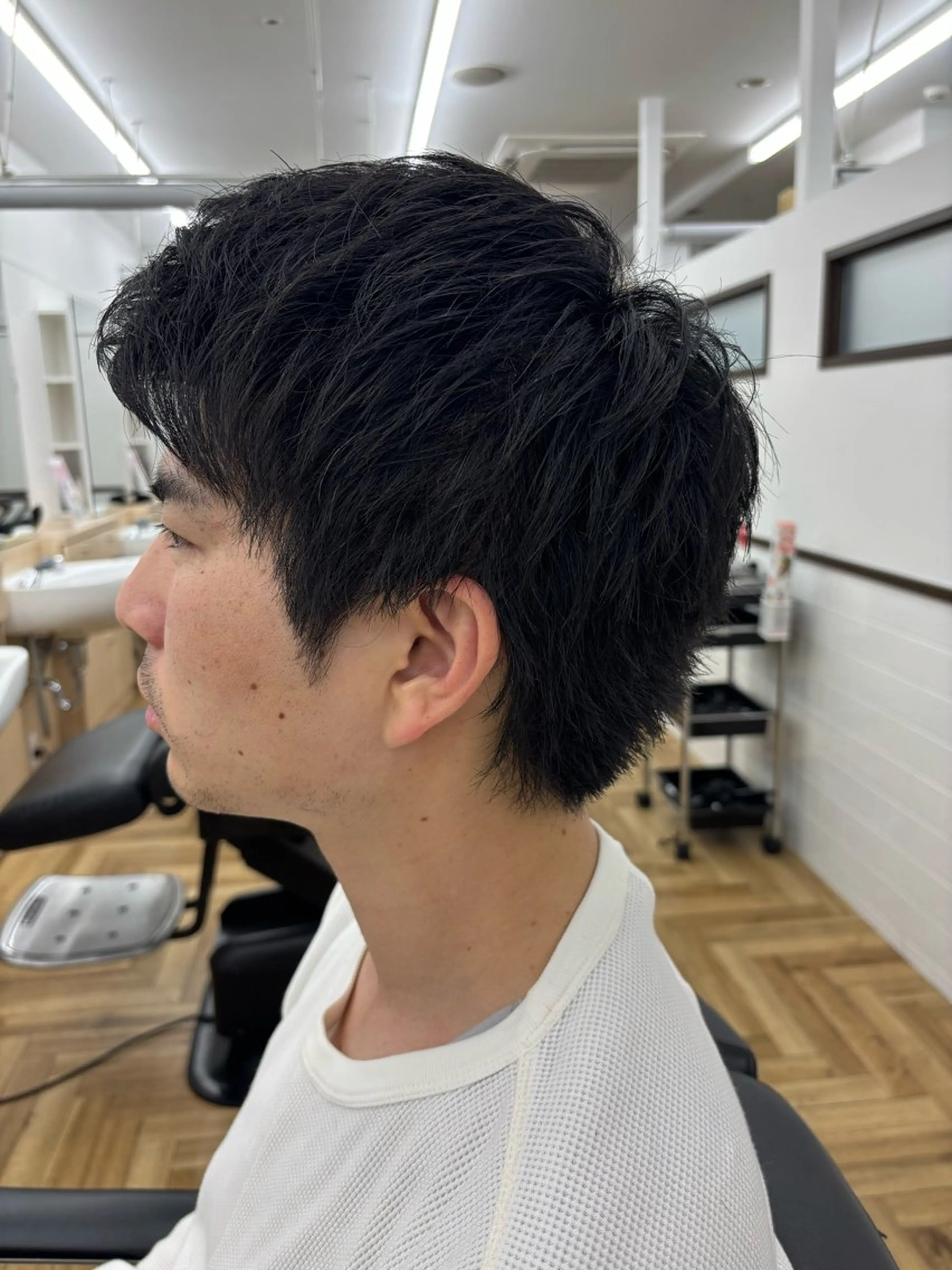 ミディアム メンズ 松澤 侑哉のヘアスタイル