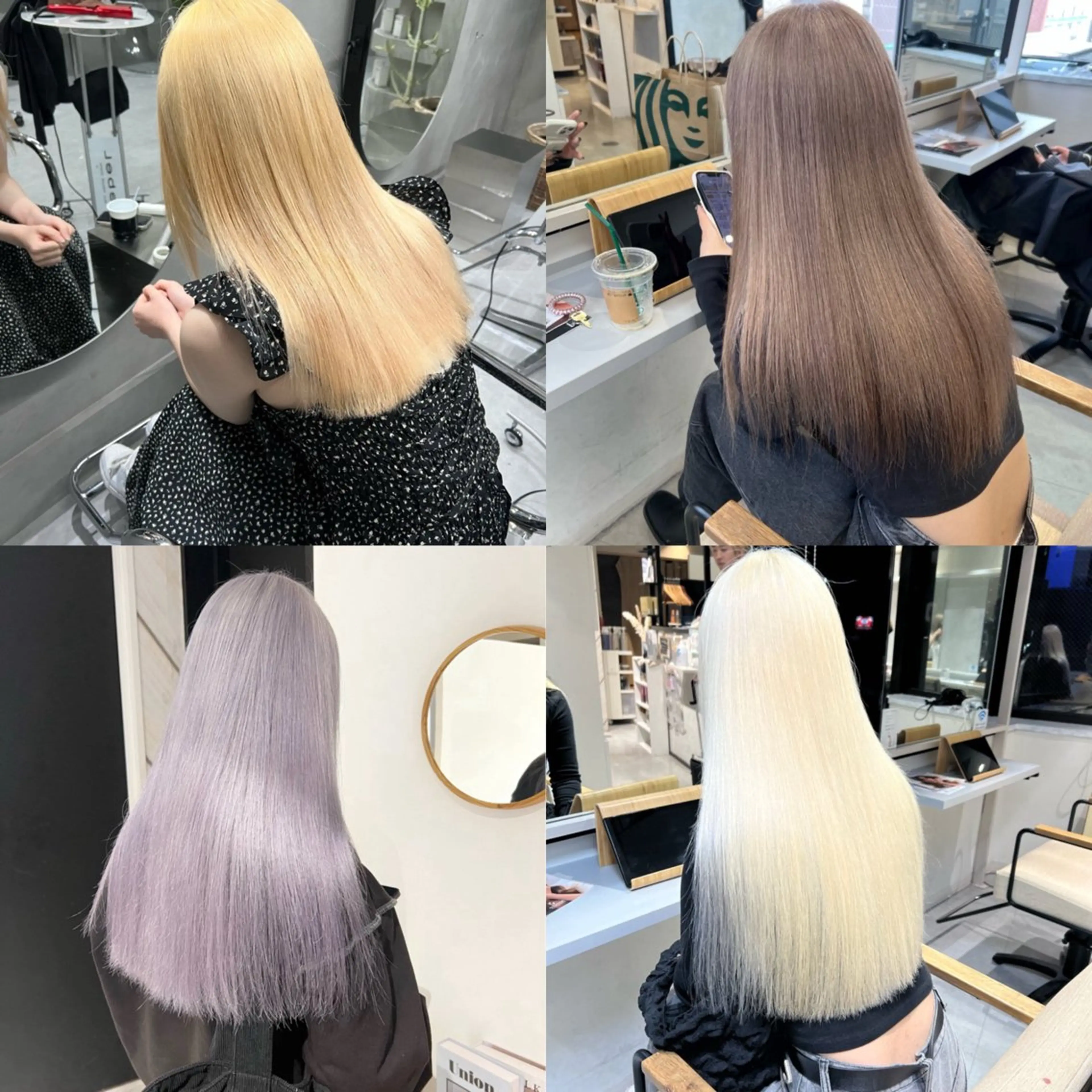 ロング ヘアカラー 艶ハイトーン/ ブリーチ/梅田のヘアスタイル