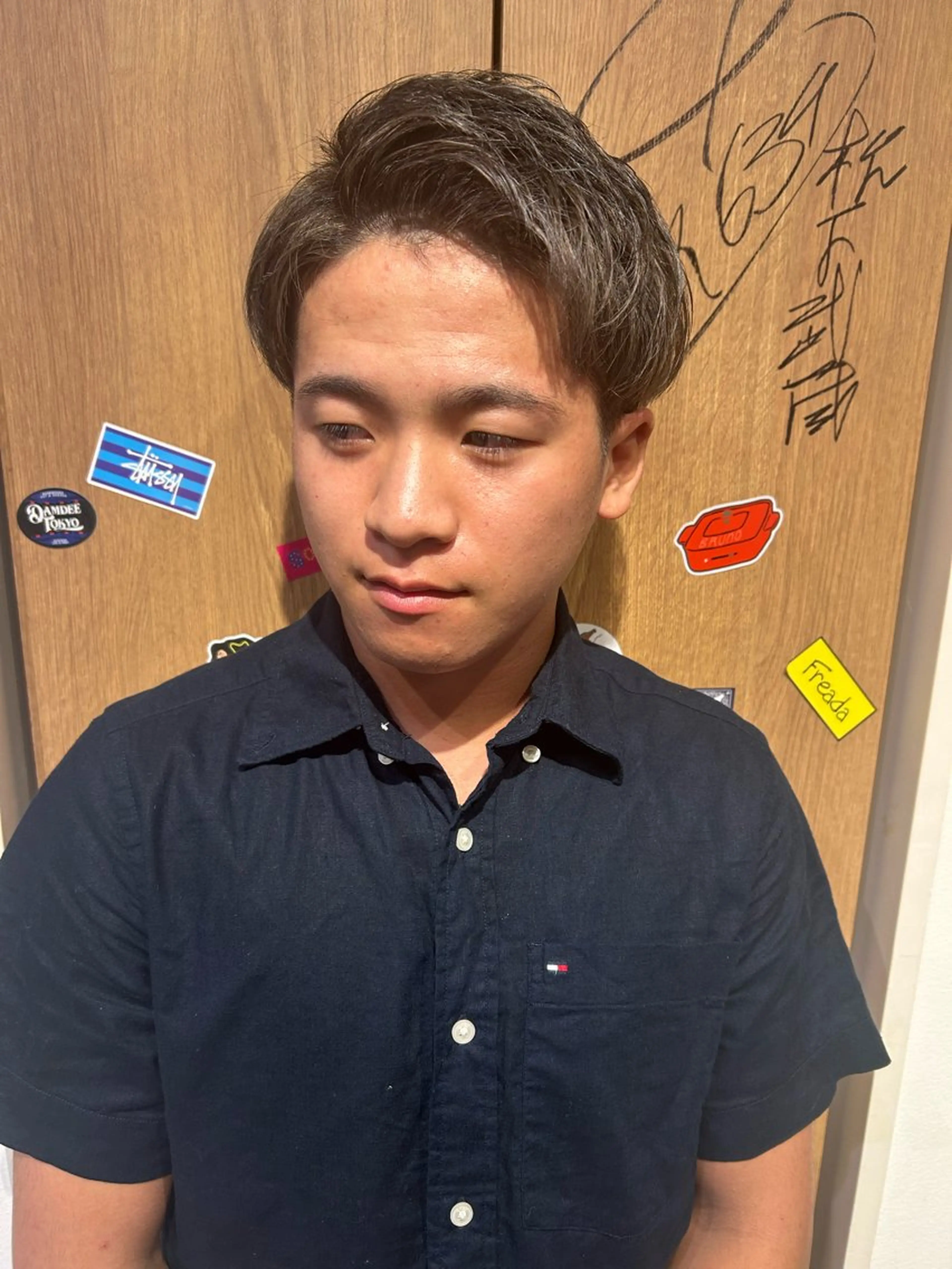 メンズカットの写真