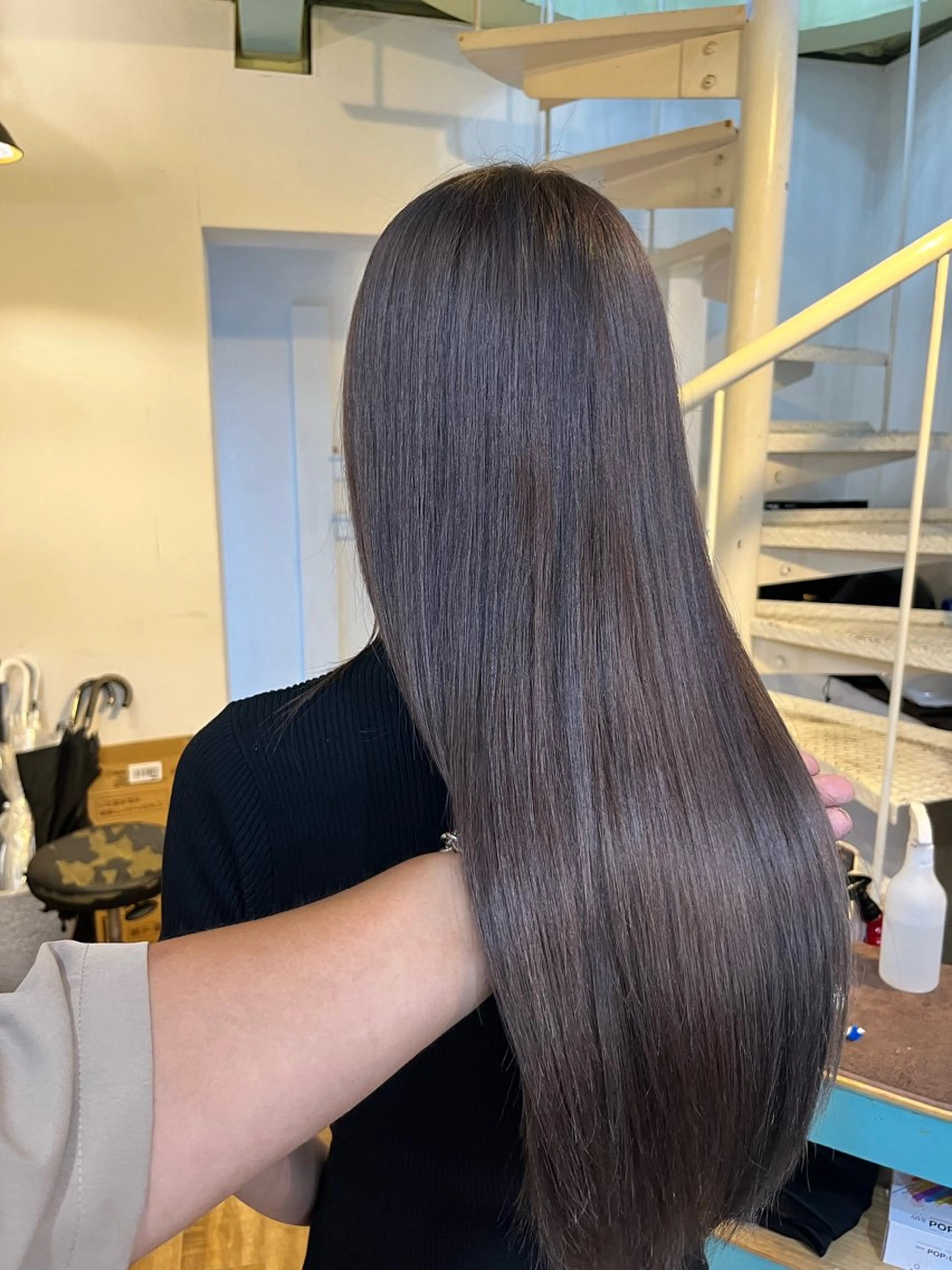 セミロング カット ヘアカラー トリートメント nico【代表】 市川　拓也のヘアスタイル