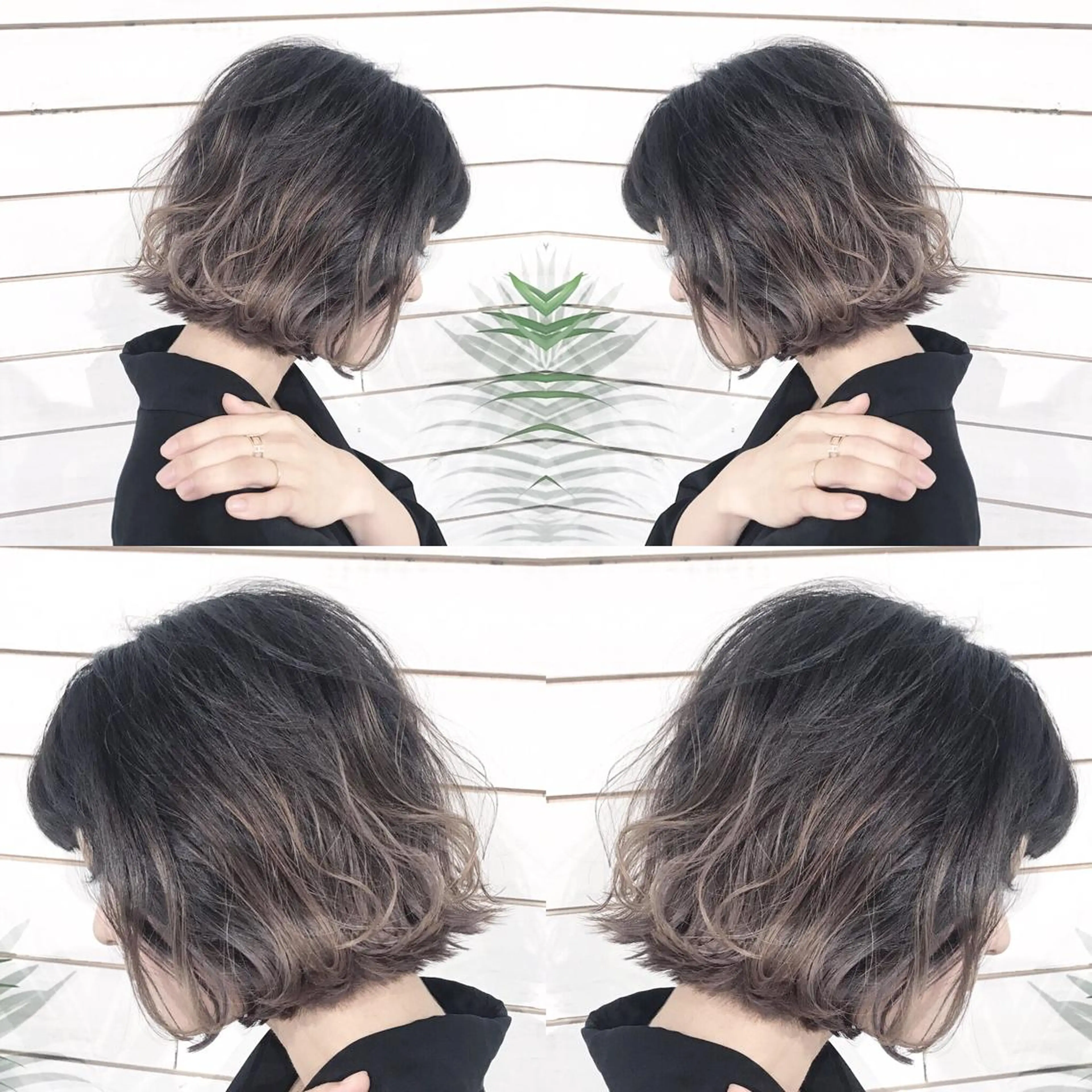 ショート カラー 縮毛矯正 髪質改善寺坂雄飛💐のヘアスタイル