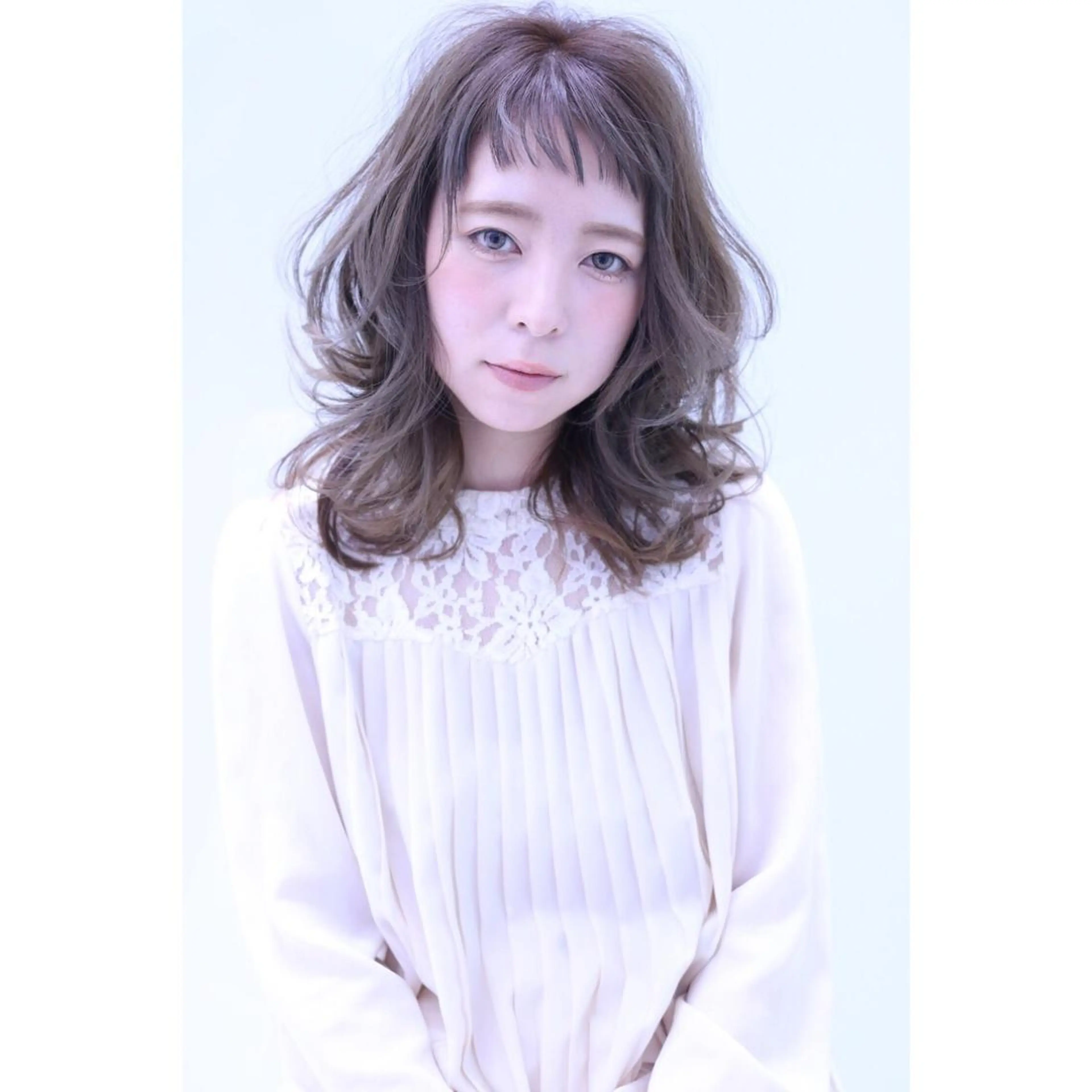 セミロング 🌼圧倒的な口コミ数 BRAVE柏東口のヘアスタイル