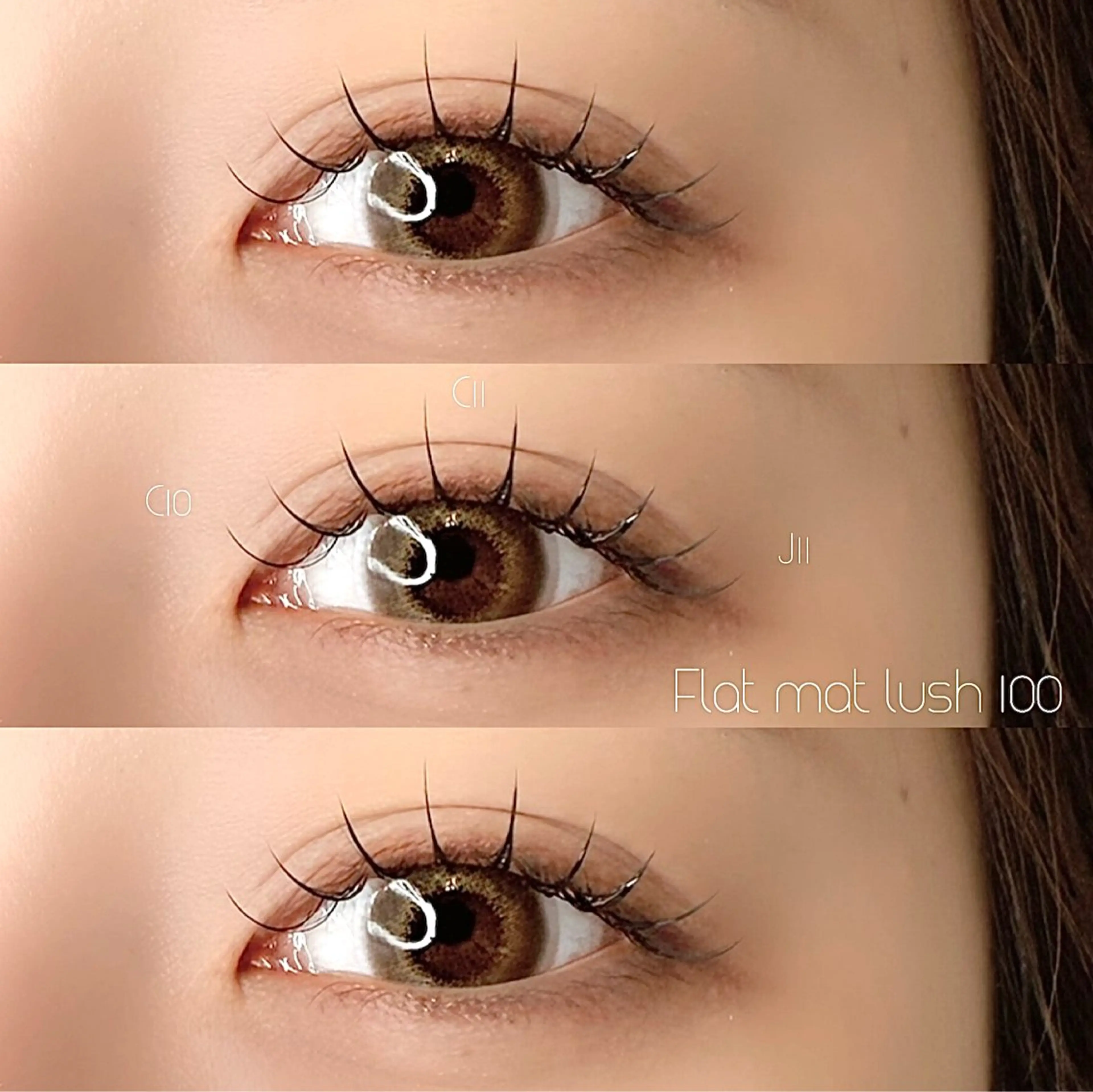 マツエク・マツパ 目尻長め マツエク mila.天神今泉店 Nanamiのマツエク・マツパデザイン