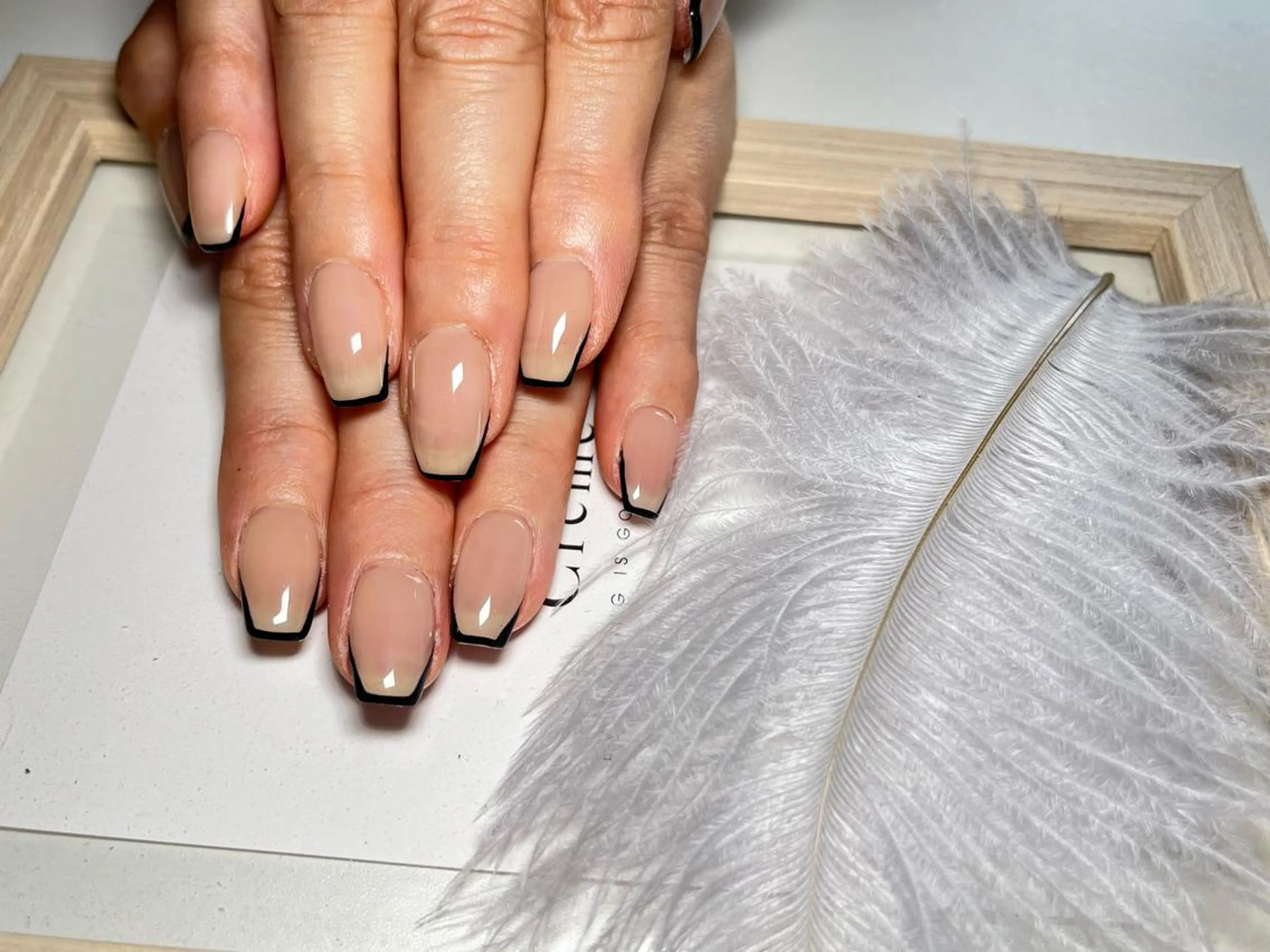 ネイル フレンチネイル Nail salon Caco.のネイルデザイン