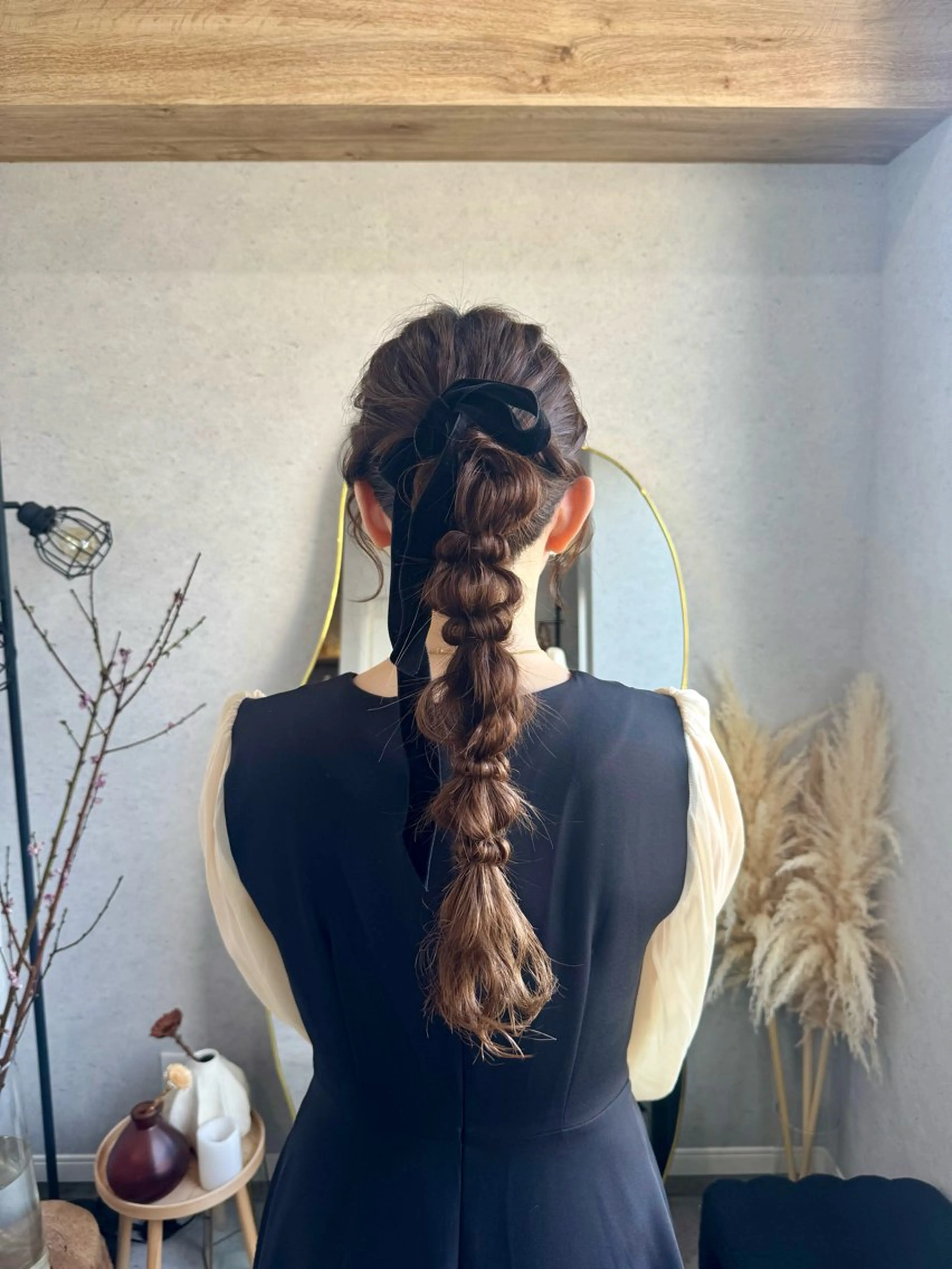 似合わせヘアセットの写真