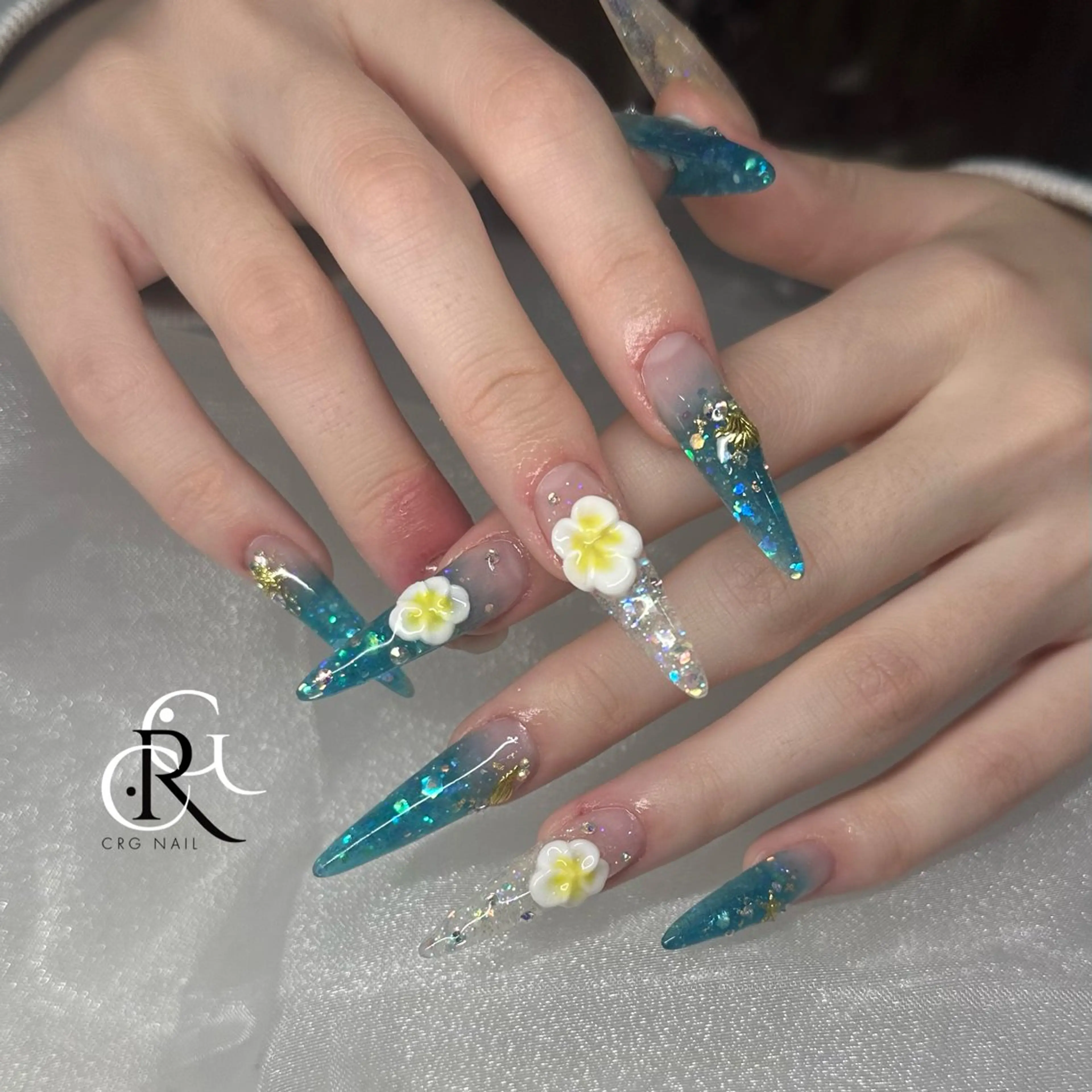 ネイル ラメ(グリッター) ハンドネイル CRGNAIL TOKOのネイルデザイン