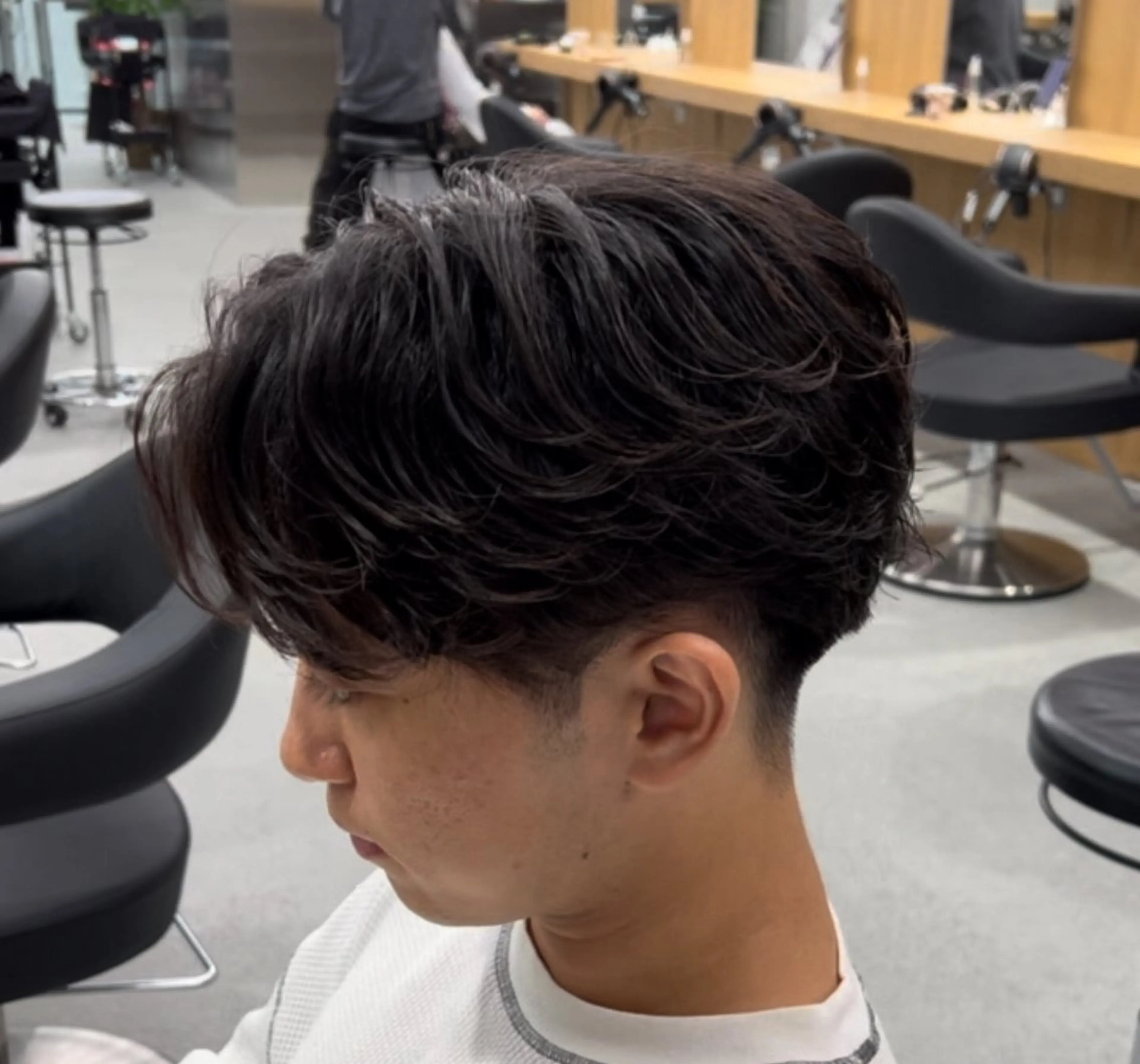 ショート パーマ メンズ 🖤Ayumi🖤 メンズ特化❤️‍🔥のヘアスタイル