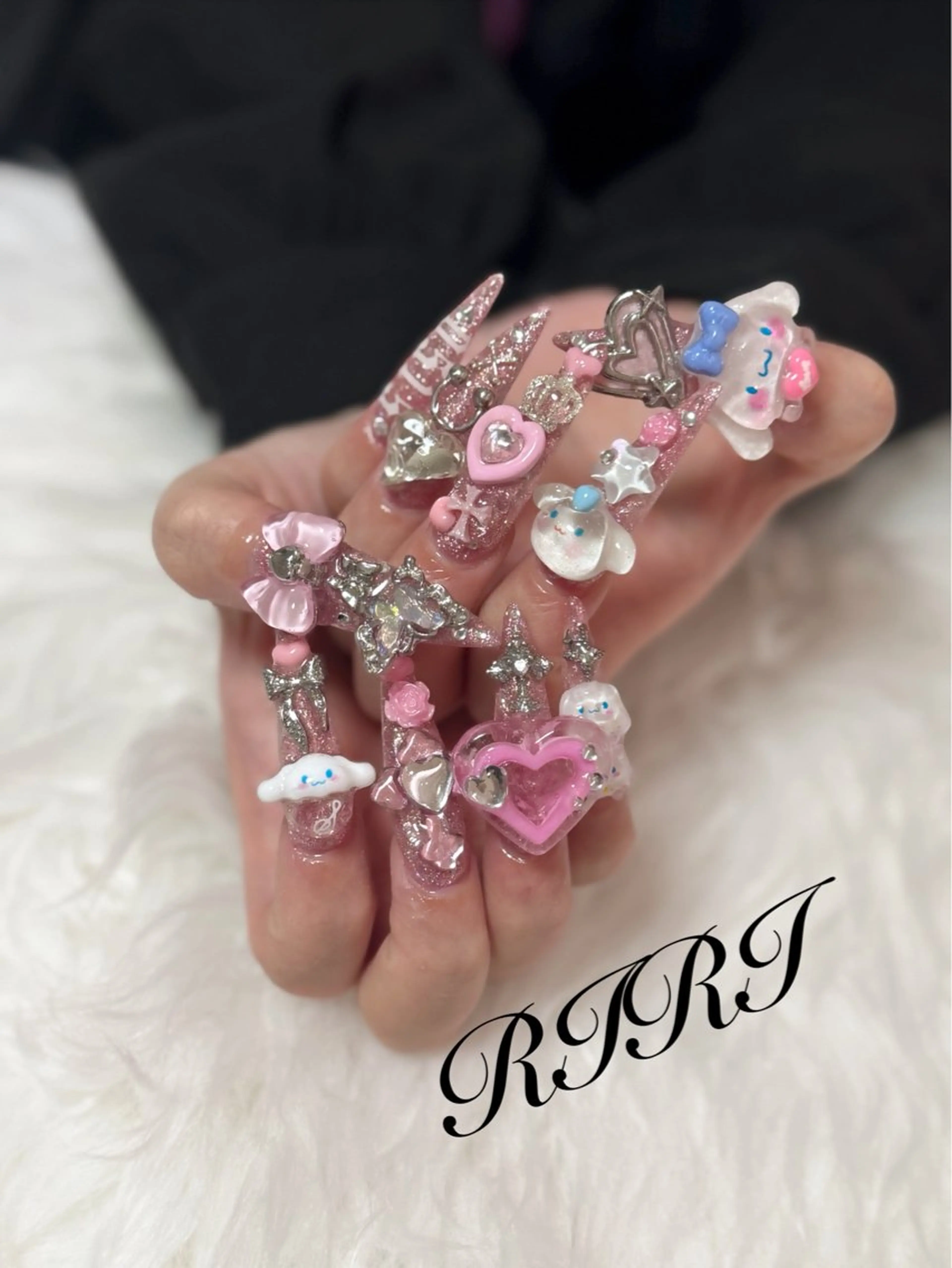 ネイル ハンドネイル riri オーナーのネイルデザイン