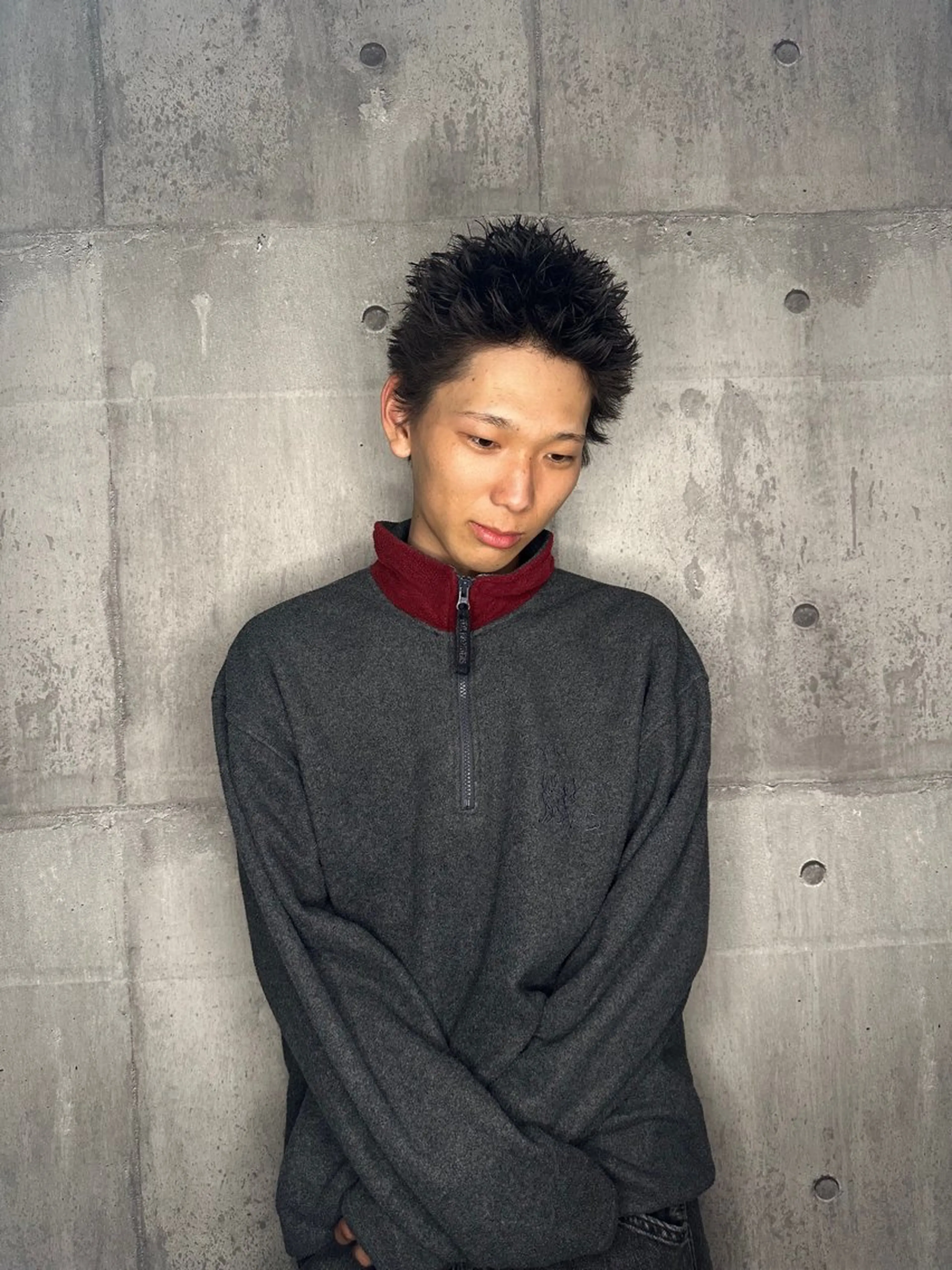 ショート パーマ メンズ メンズパーマ スパイキーショート ショートヘア メンズヘア静岡 ✂︎Ryuheiのヘアスタイル