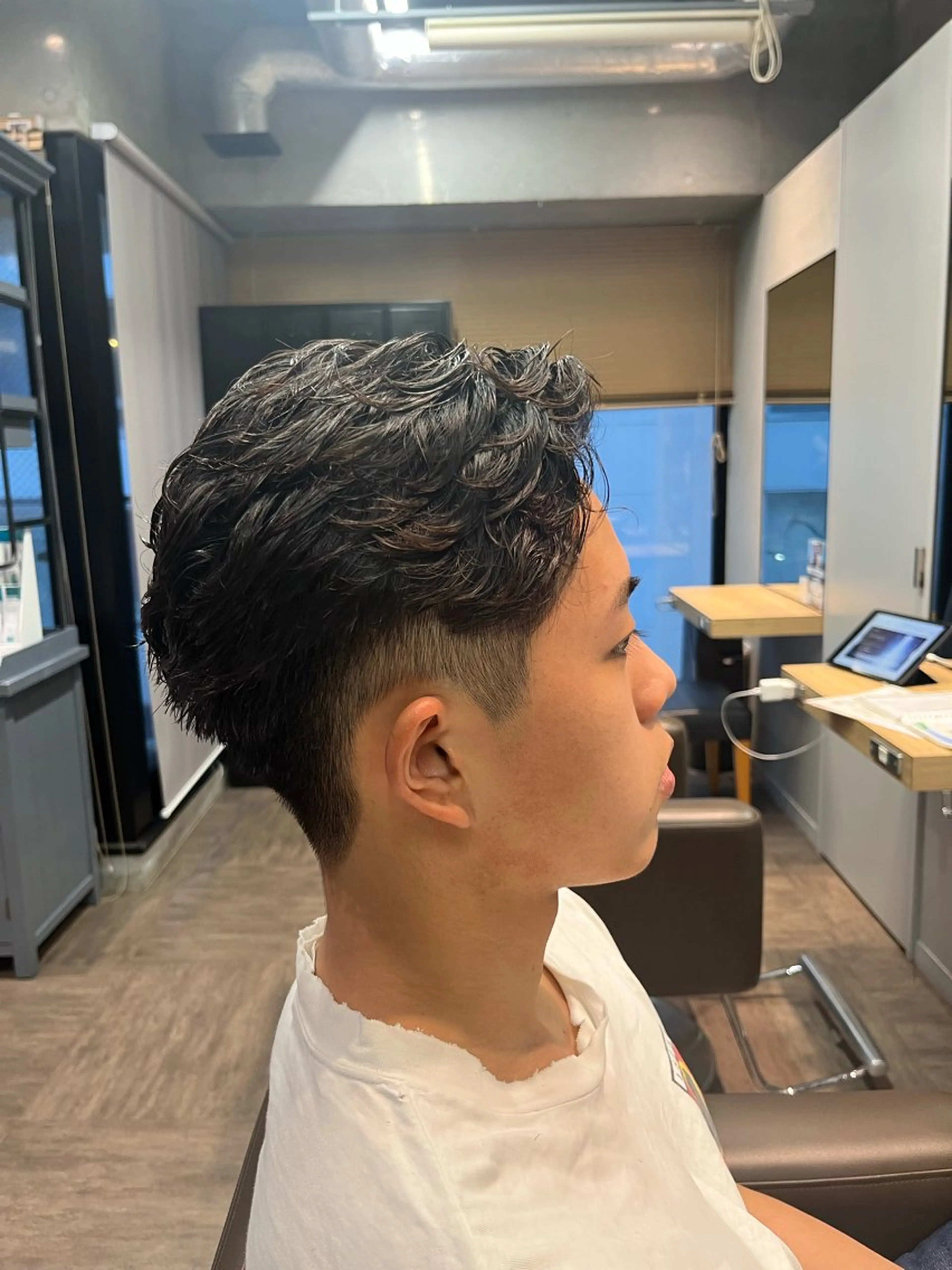 メンズ カット パーマ メンズカット パーマ飯野友喜のヘアスタイル