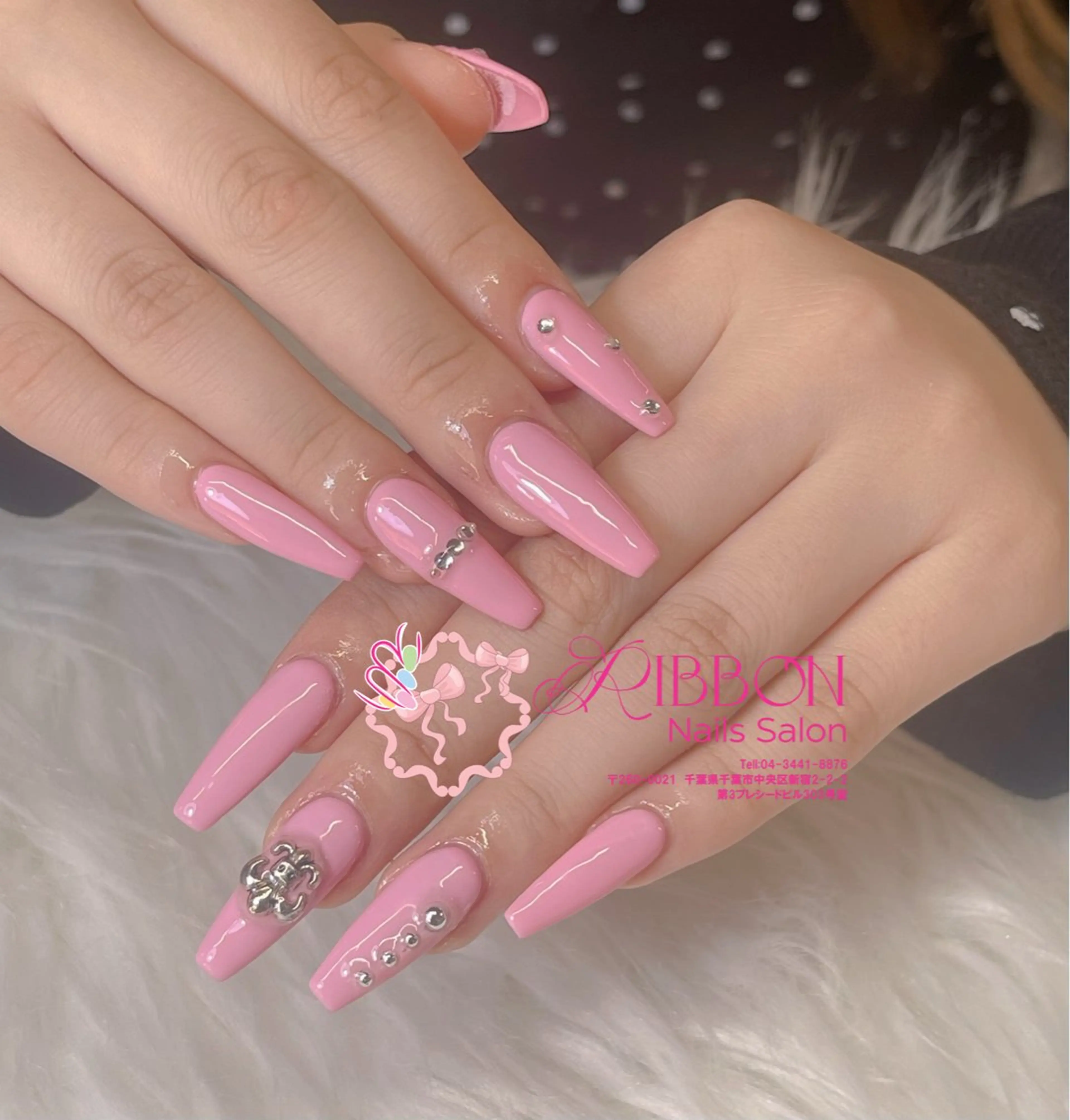 ネイル フレンチネイル ジェルネイル マグネットネイル 持ち込み ニュアンスネイル ハンドネイル Ribbonnail salonのネイルデザイン