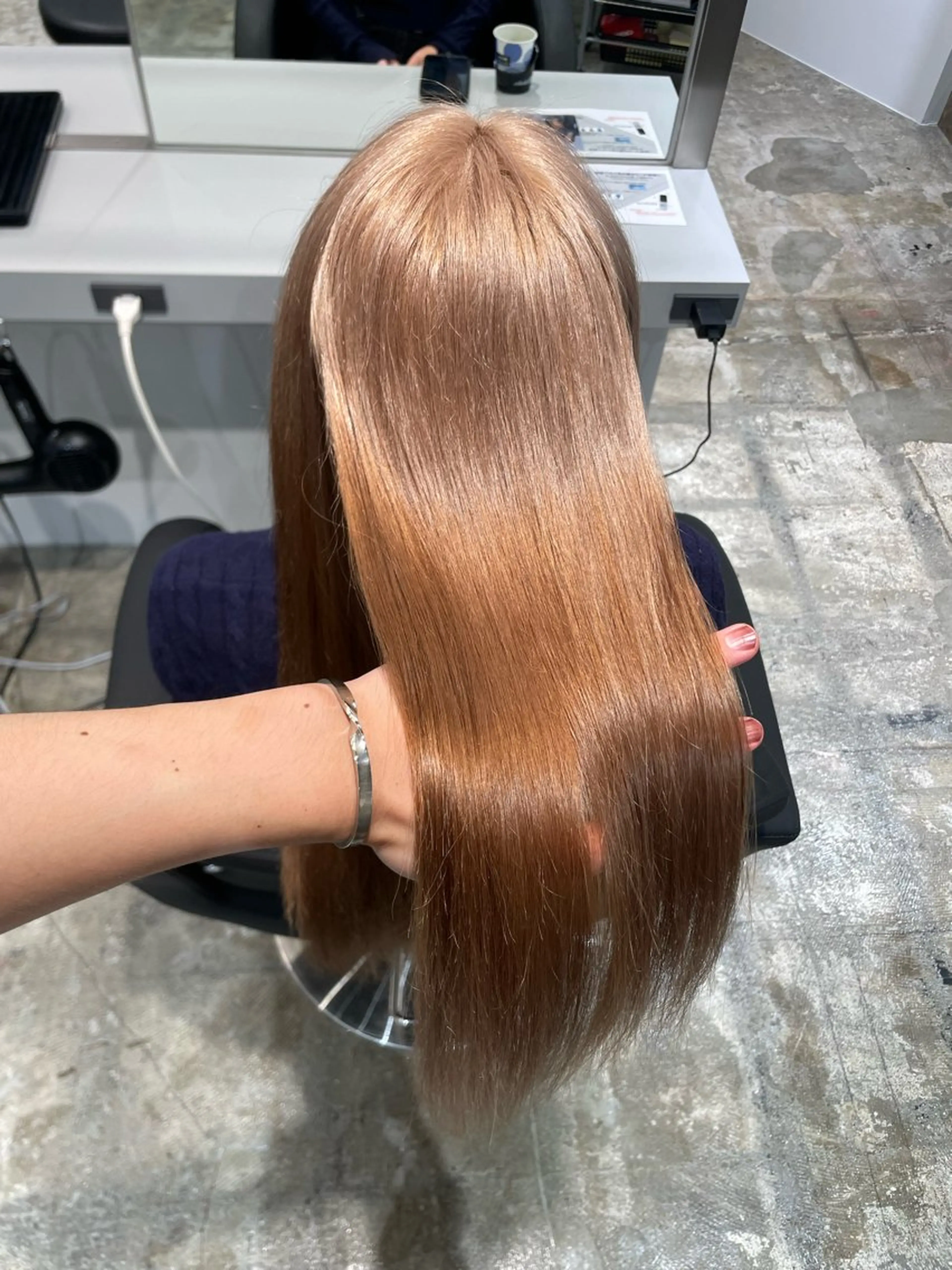 ロング カラー ベージュカラー ミルクティーベージュ カット ヘアカラー トリートメント 🫧透明感/美髪🫧 Hiroakiのヘアスタイル