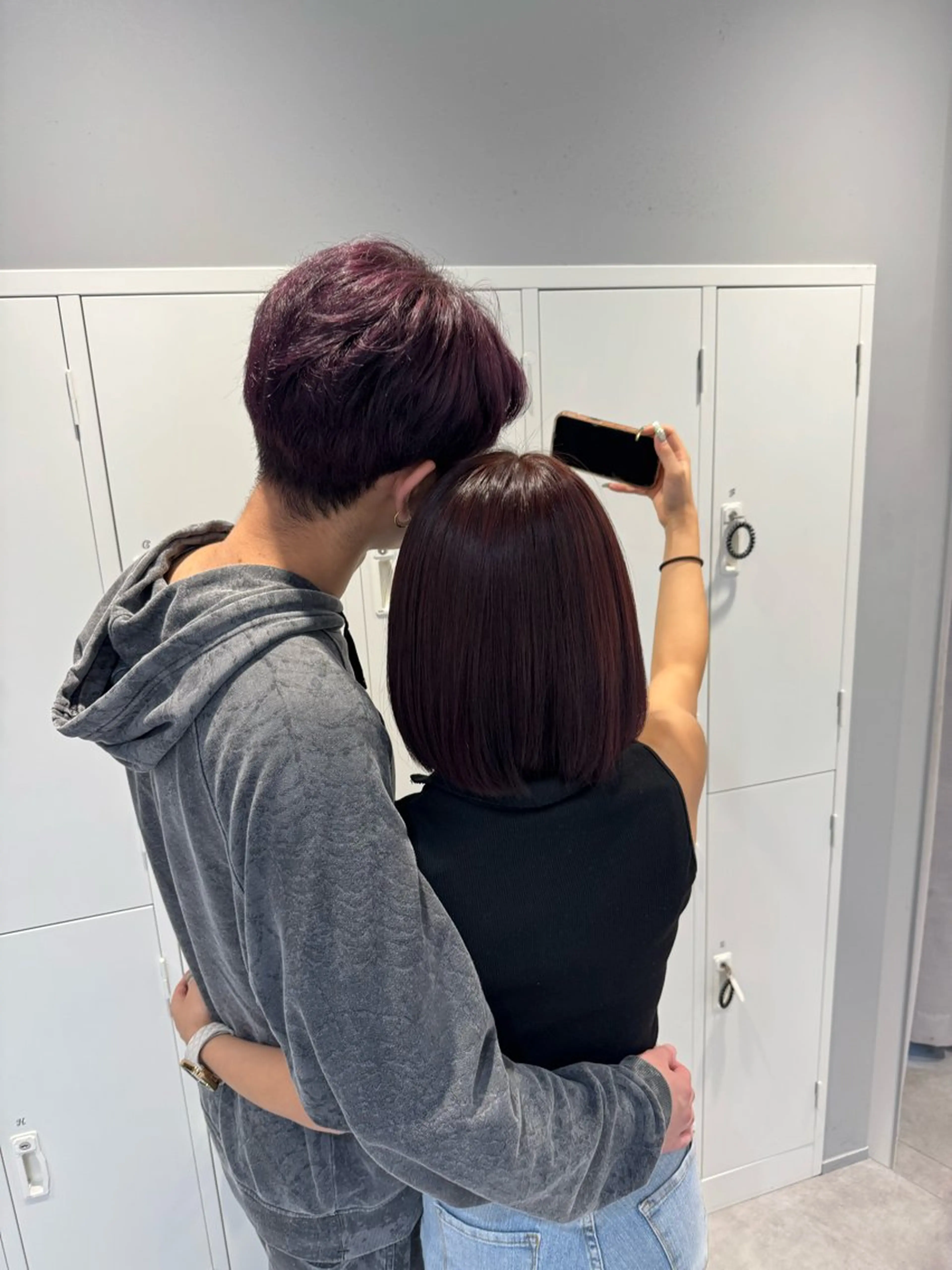 カラー ヘアカラー トリートメント miku/暖色カラー /メンズ歓迎のヘアスタイル