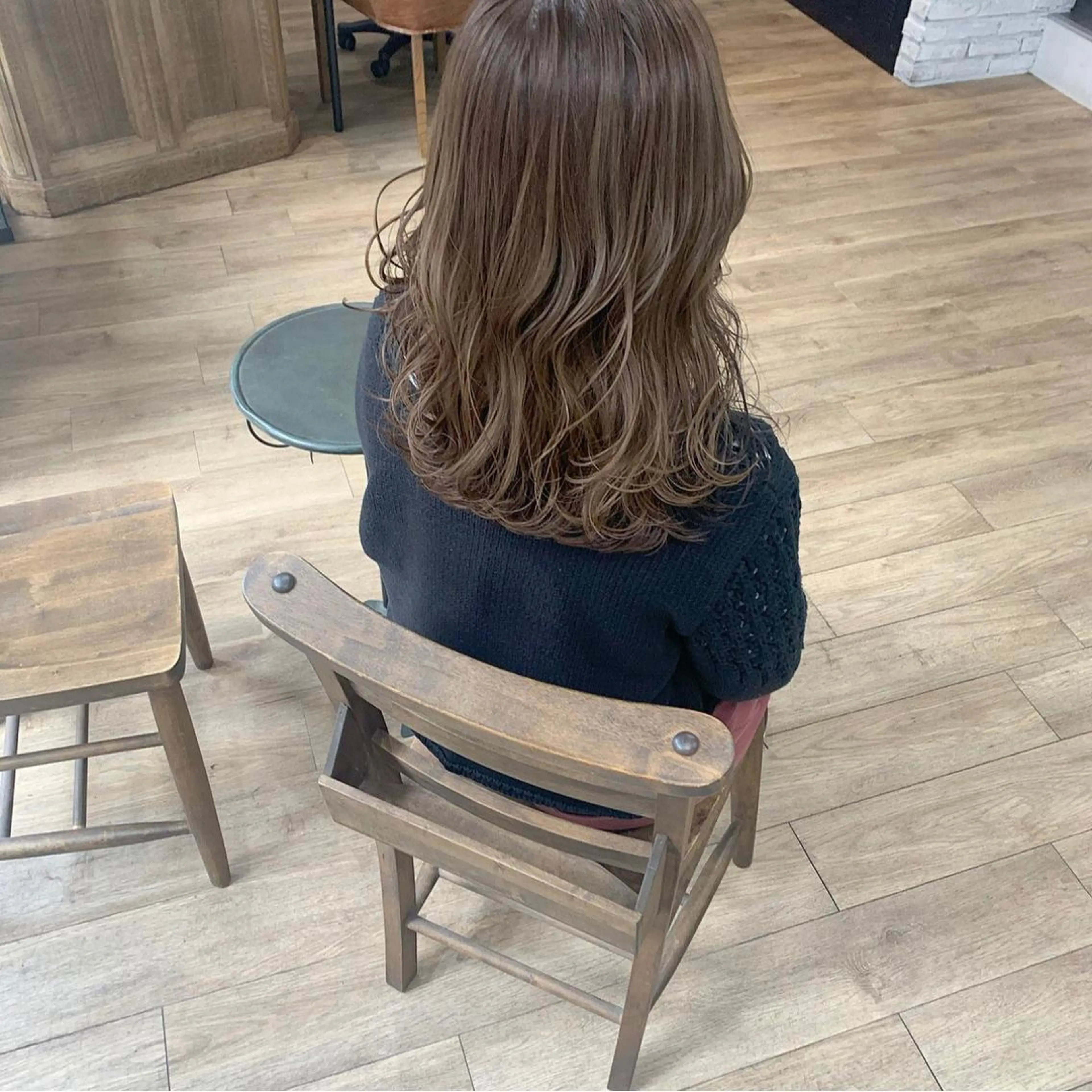 ロング カラー 酸性縮毛矯正 梅田茶屋町 Juriのヘアスタイル