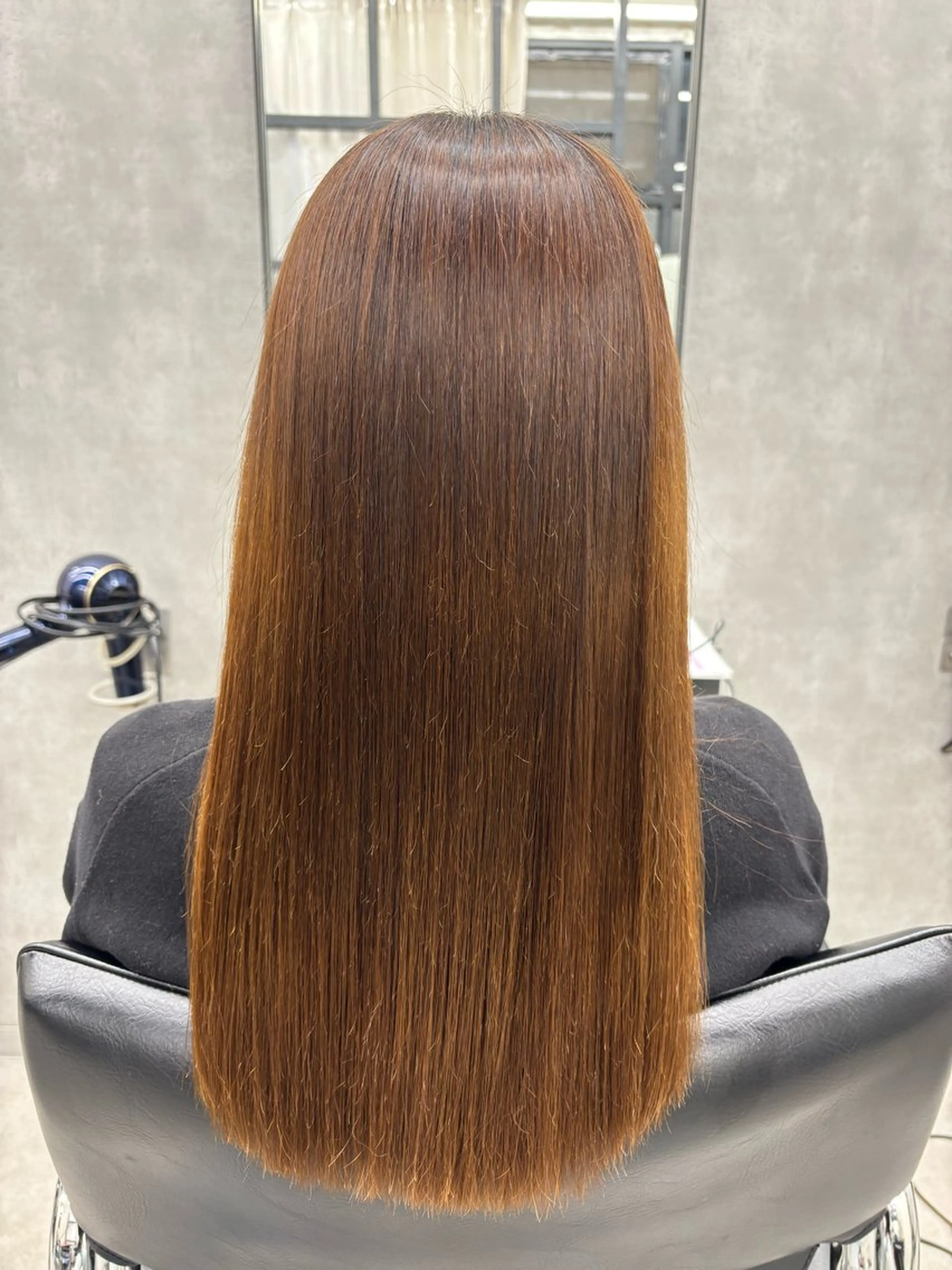 ロング カラー 髪質改善 縮毛矯正 トリートメント すぐ巻ける縮毛矯正 🍀勝倉　麗のヘアスタイル