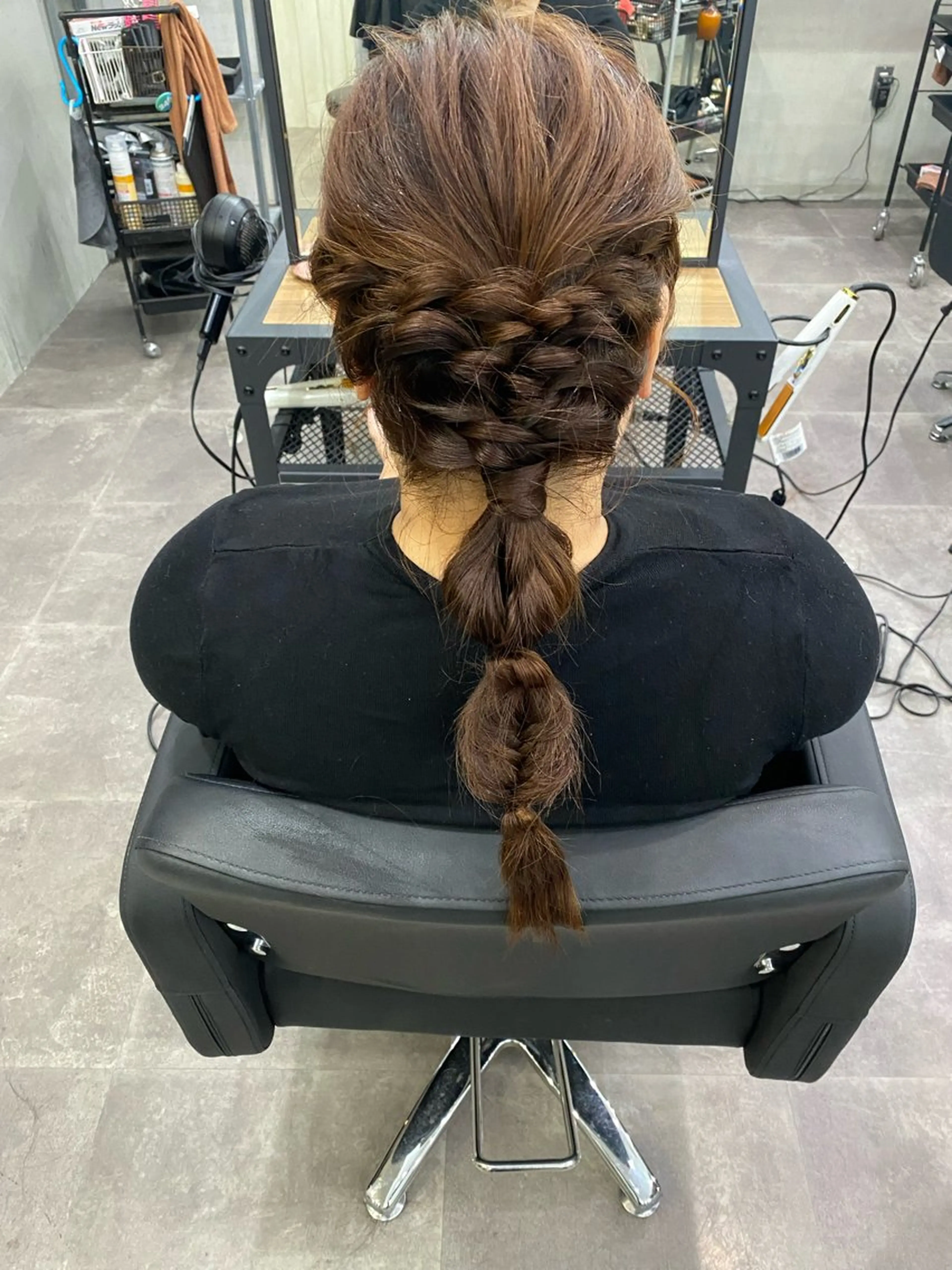 ロング ヘアアレンジ yui/パーマ/ メンズカットのヘアスタイル