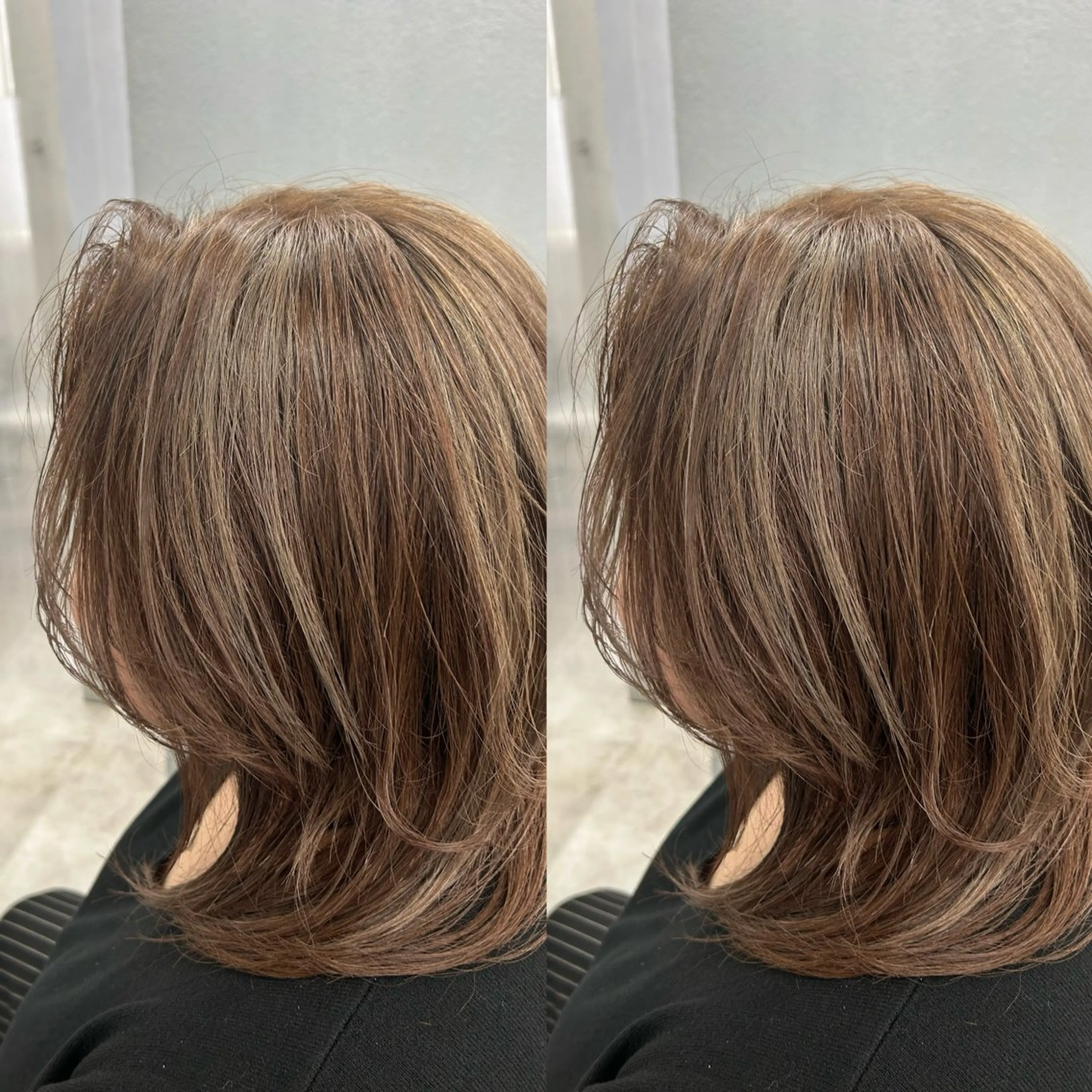 ミディアム ブリーチ無しカラー✨ 美鈴のヘアスタイル