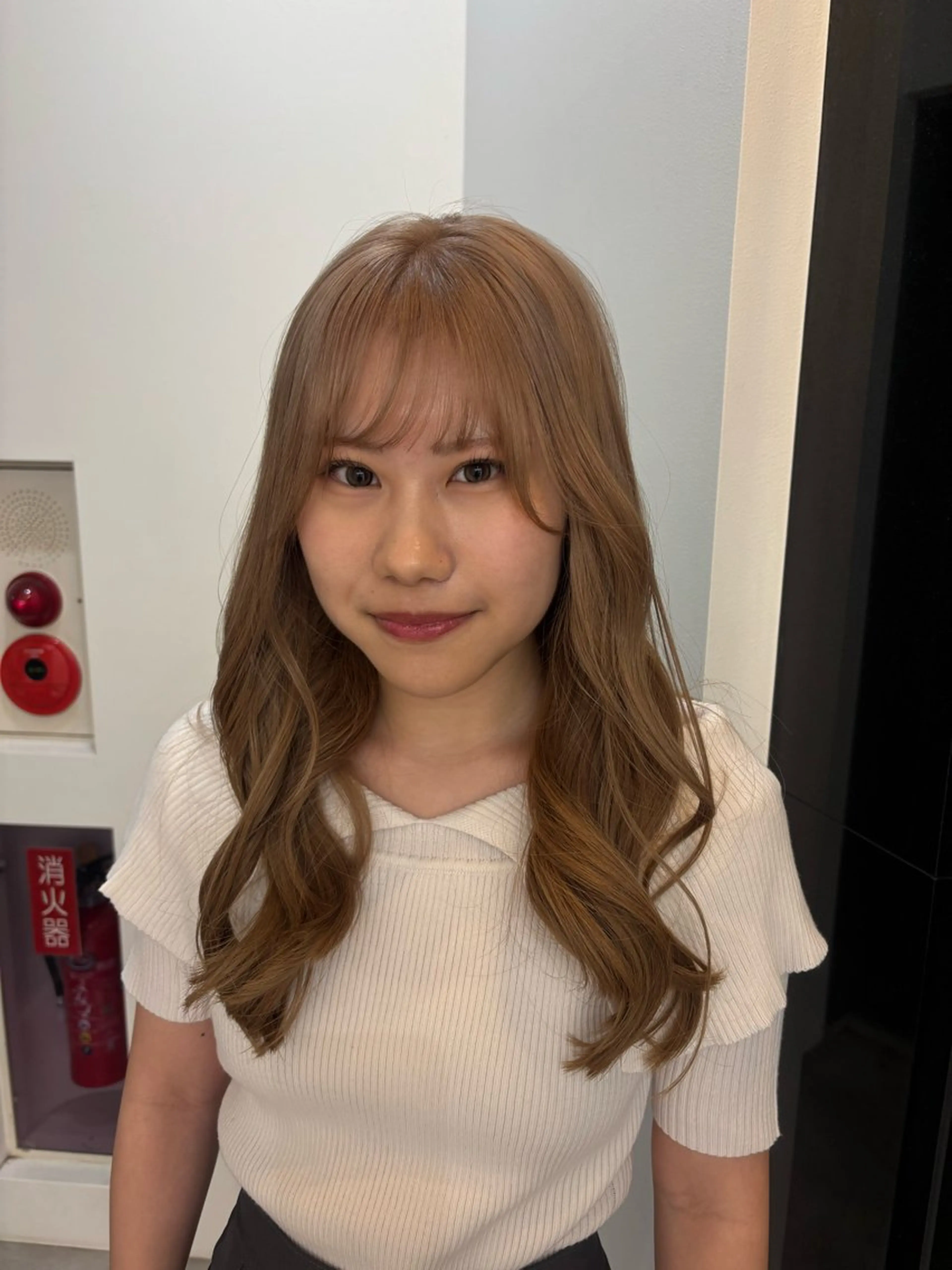 ロング ヘアカラー 艶髪໒꒱/透明感 カラー🍀_そら🪽のヘアスタイル