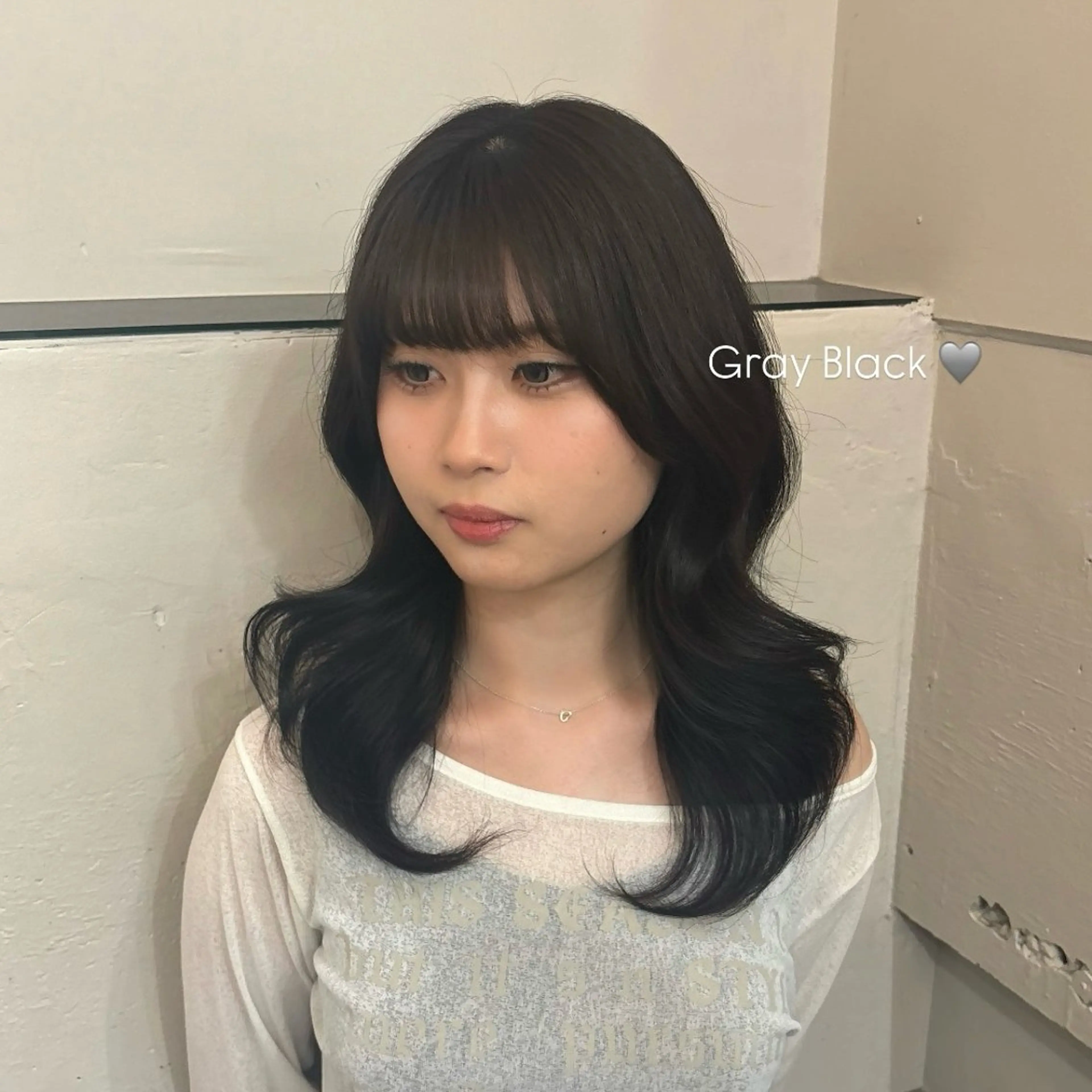 ロング カラー ヘアカラー トリートメント 🎀 RINKA🎀 /縮毛矯正/艶カラーのヘアスタイル