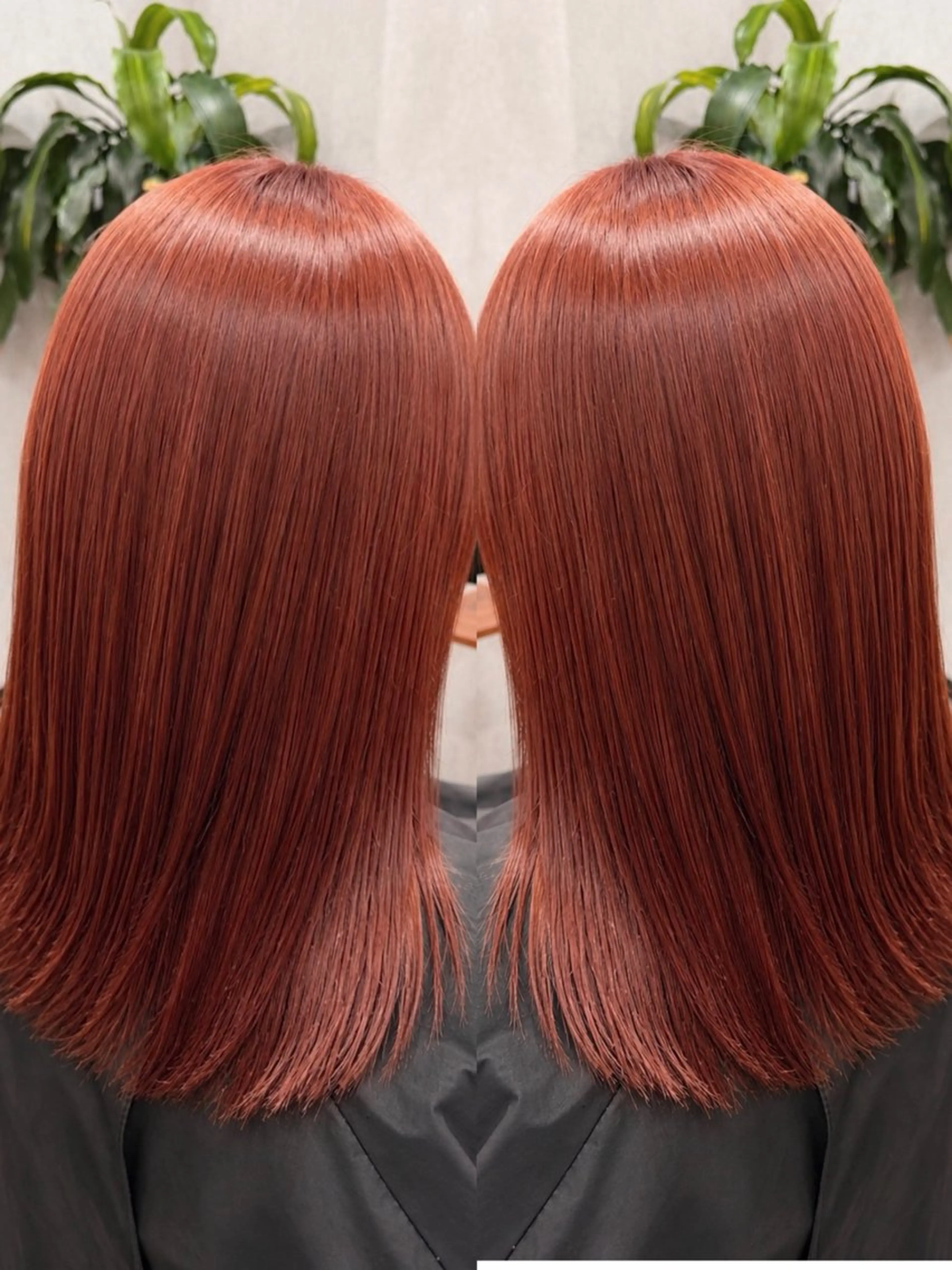 セミロング カラー ブリーチ ヘアカラー C'LD Hair トモヤのヘアスタイル
