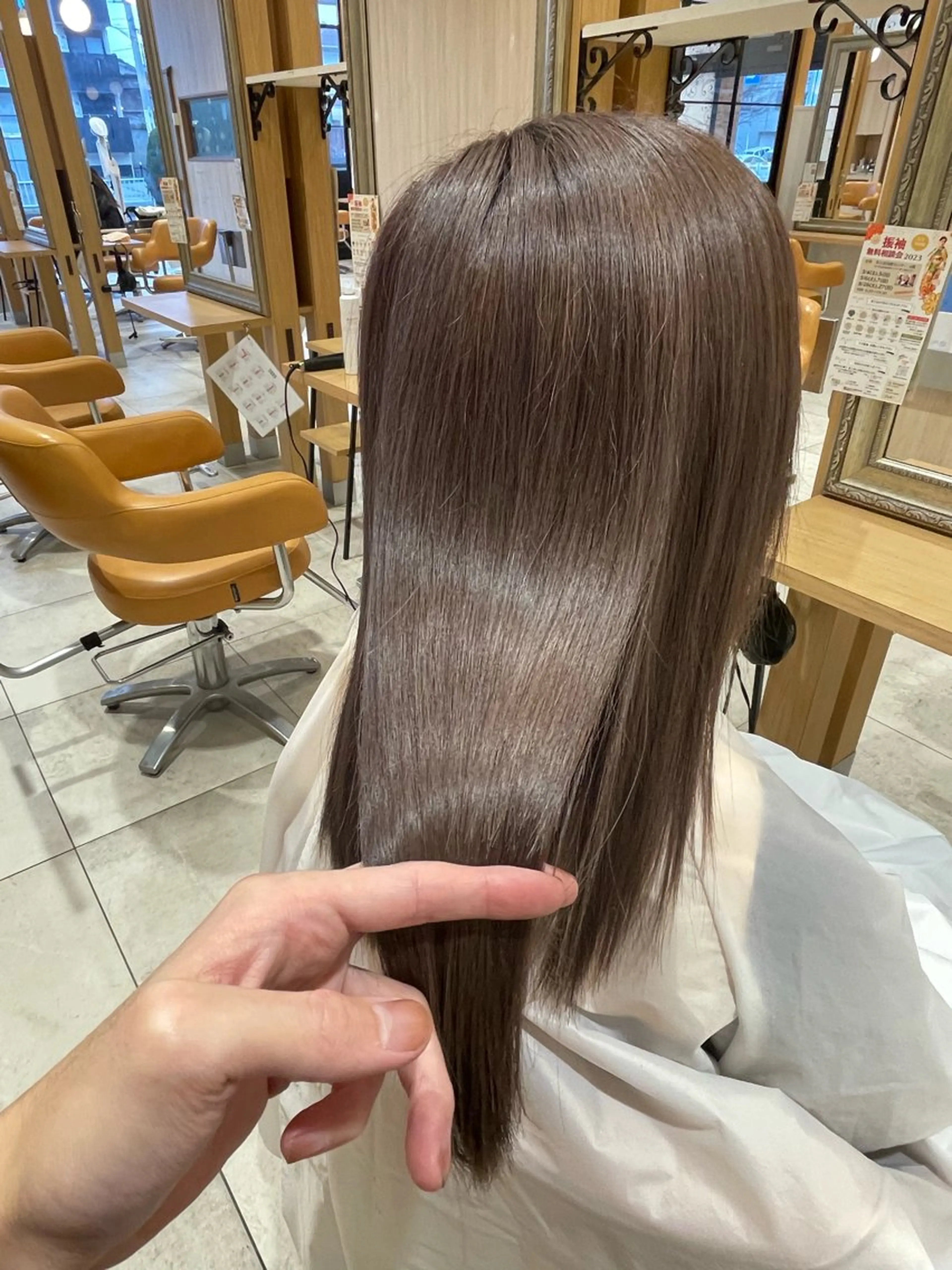 ワンカラー➕ダメージ補修トリートメント🎀の写真