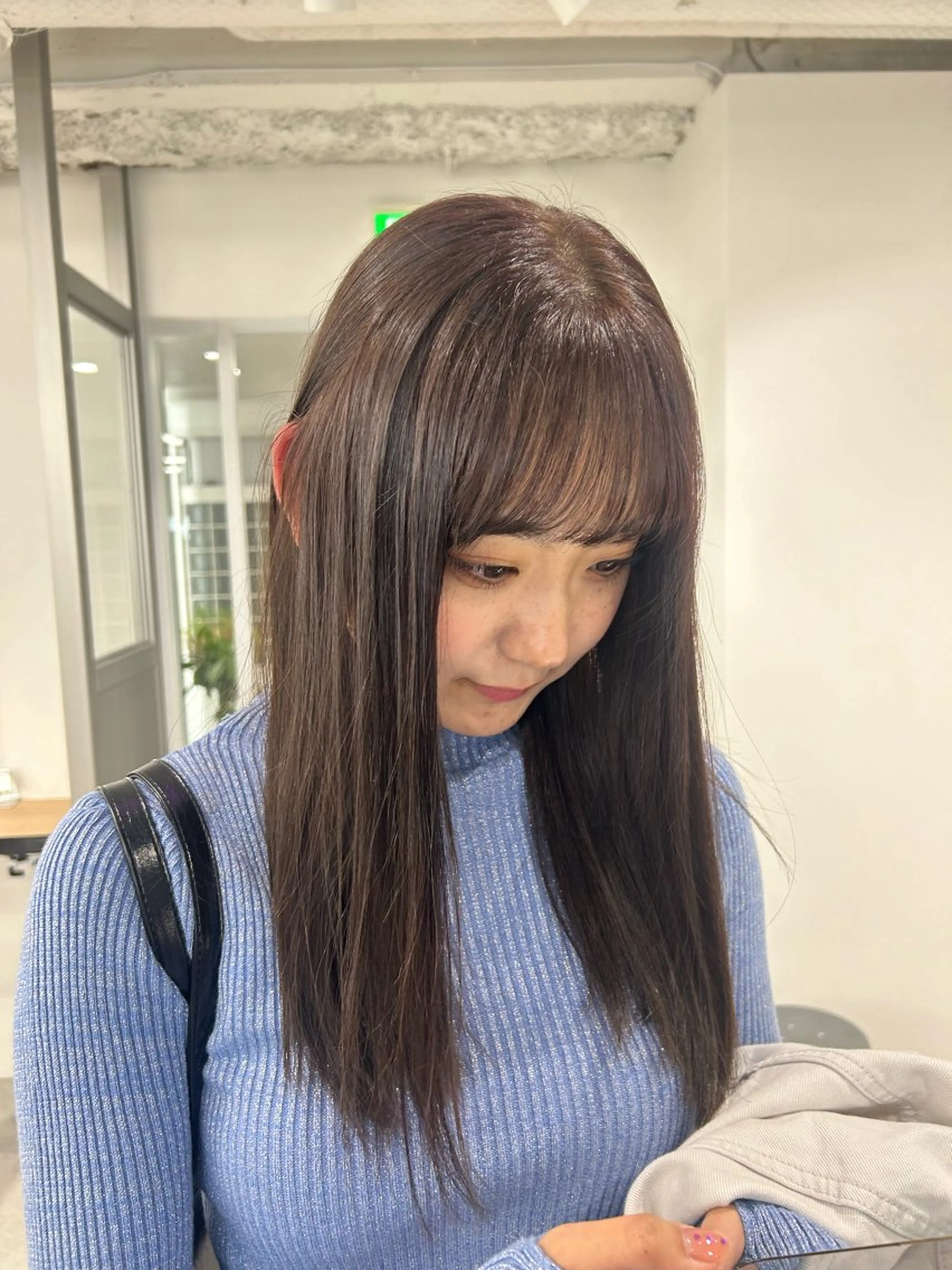 ロング 愛結 暖色カラー🎀🩰のヘアスタイル