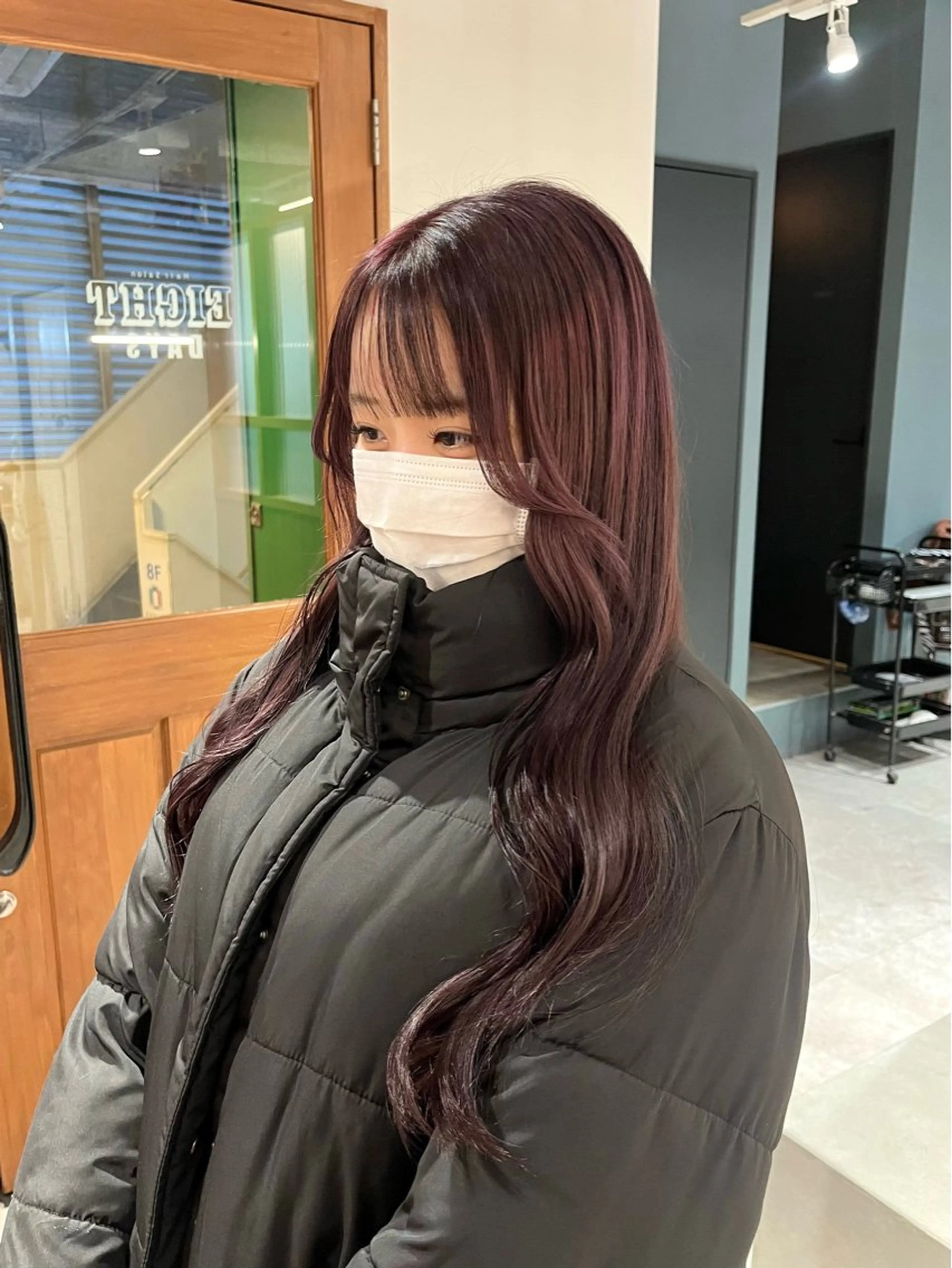 ロング カラー EIGHT/ satone🩵のヘアスタイル