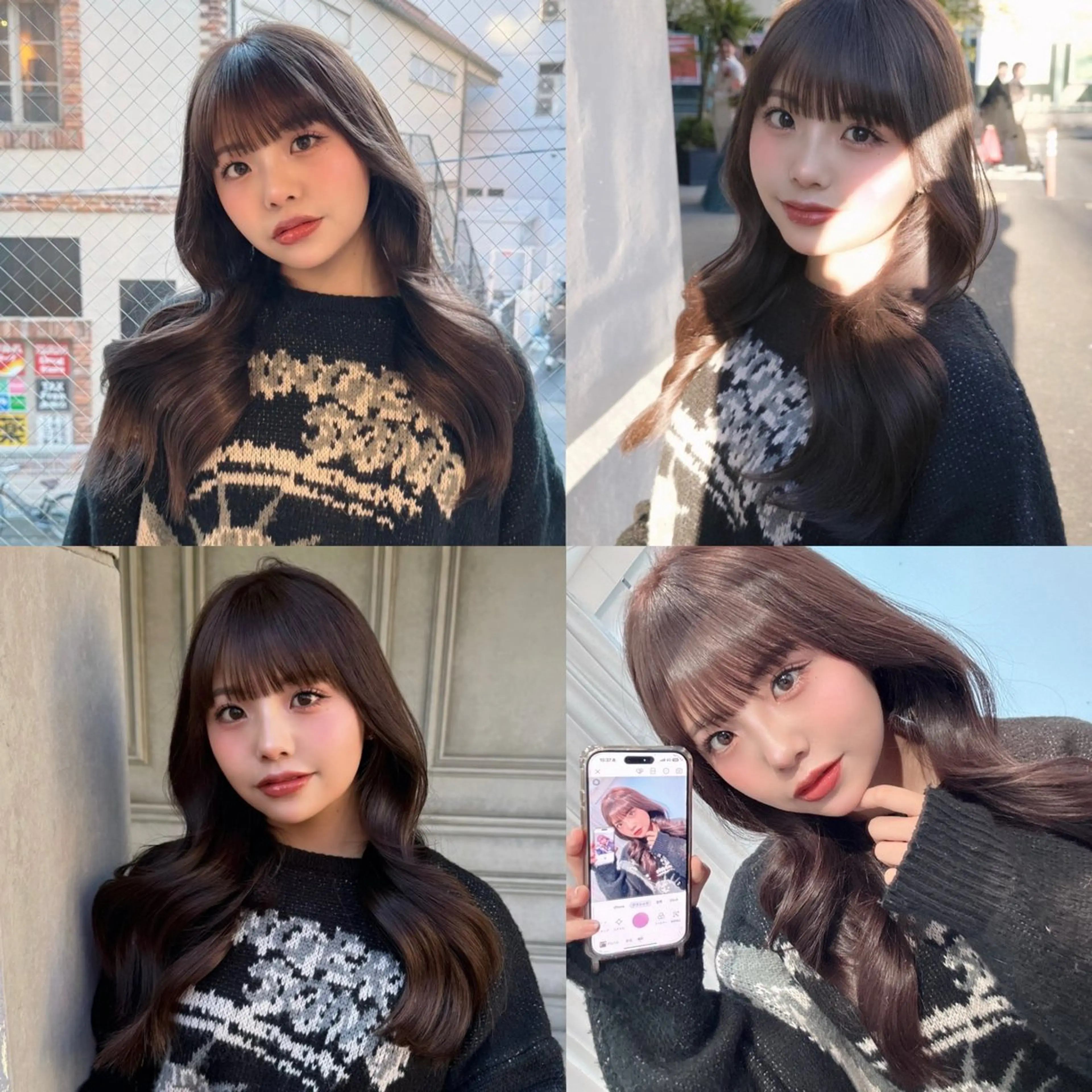 カラー ブラウンカラー 透明感カラー 二宮 陽太のヘアスタイル