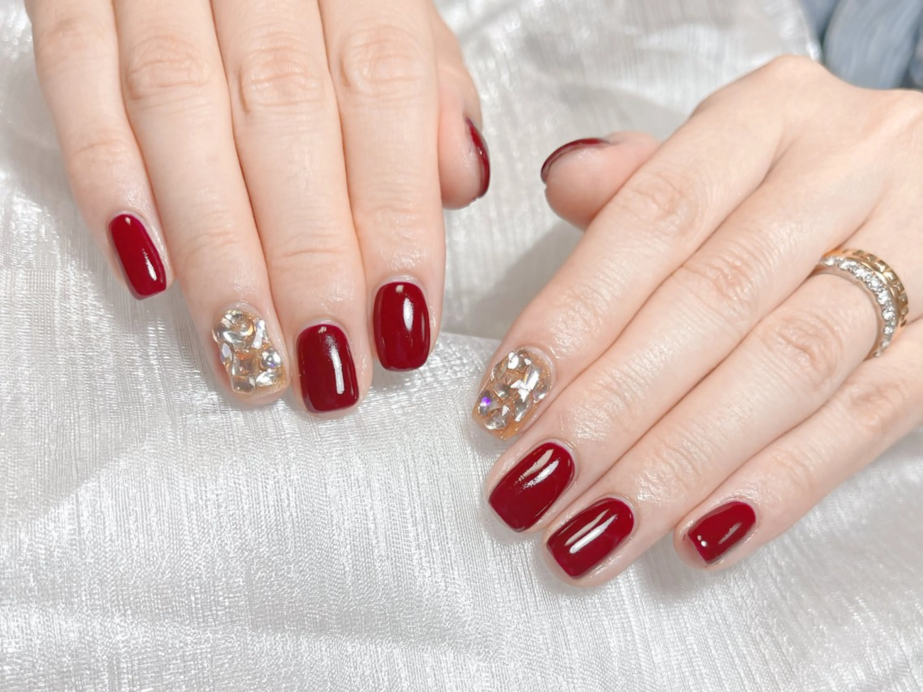 ネイル ハンドネイル 🎀ネイルサロン エクラYUI🎀のネイルデザイン