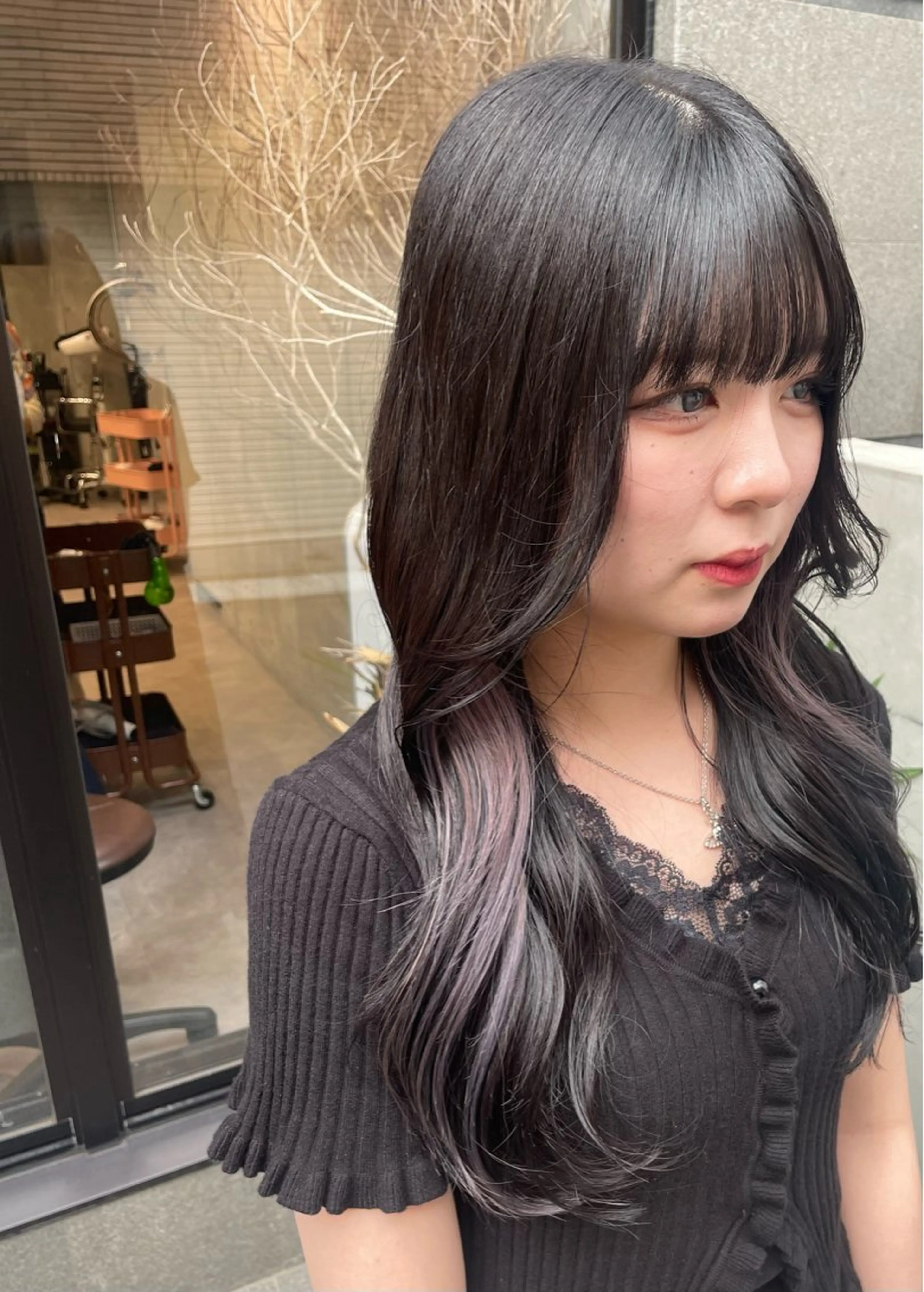 ロング カラー clam. yuu🦩のヘアスタイル