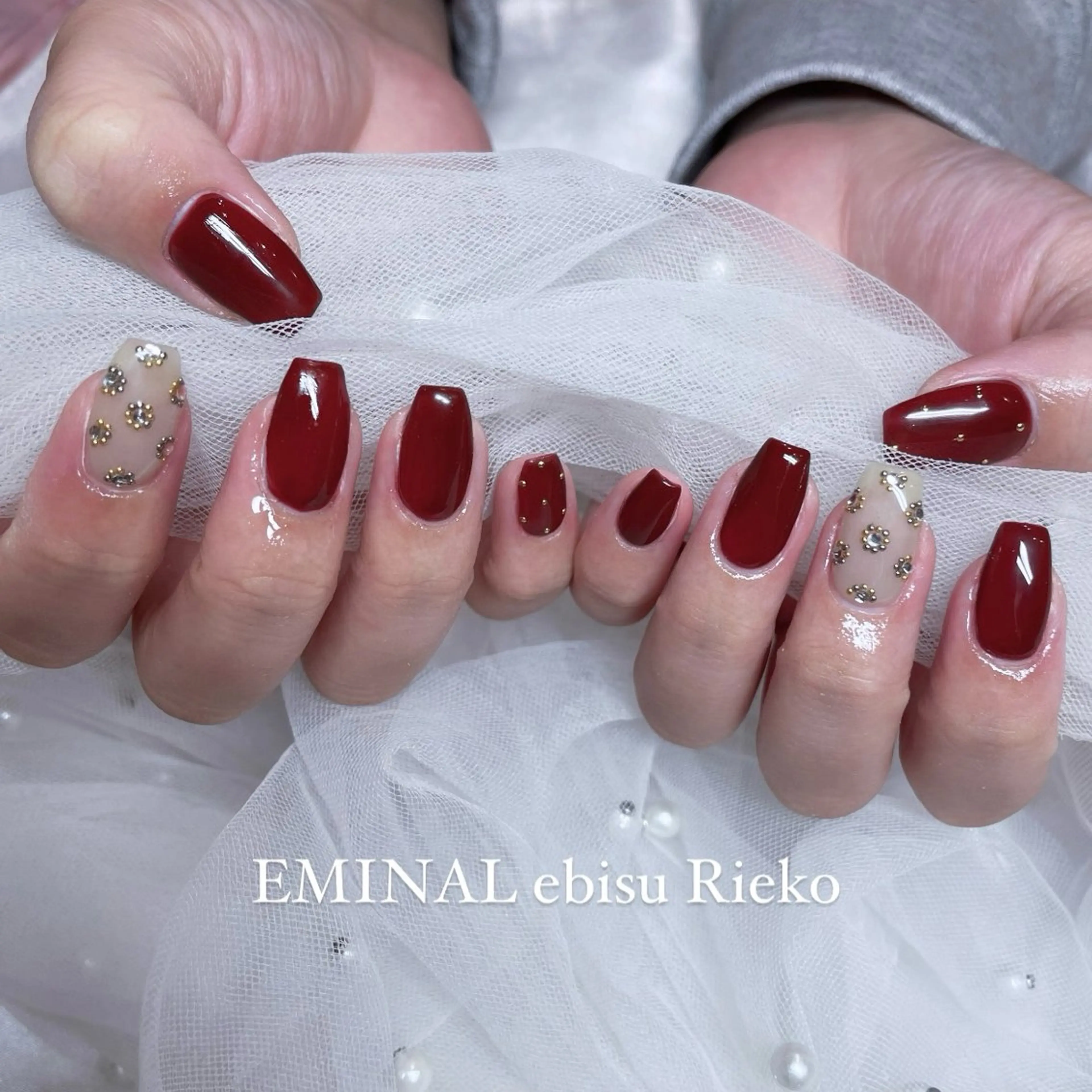 ネイル ハンドネイル Rieko EMINAL恵比寿のネイルデザイン