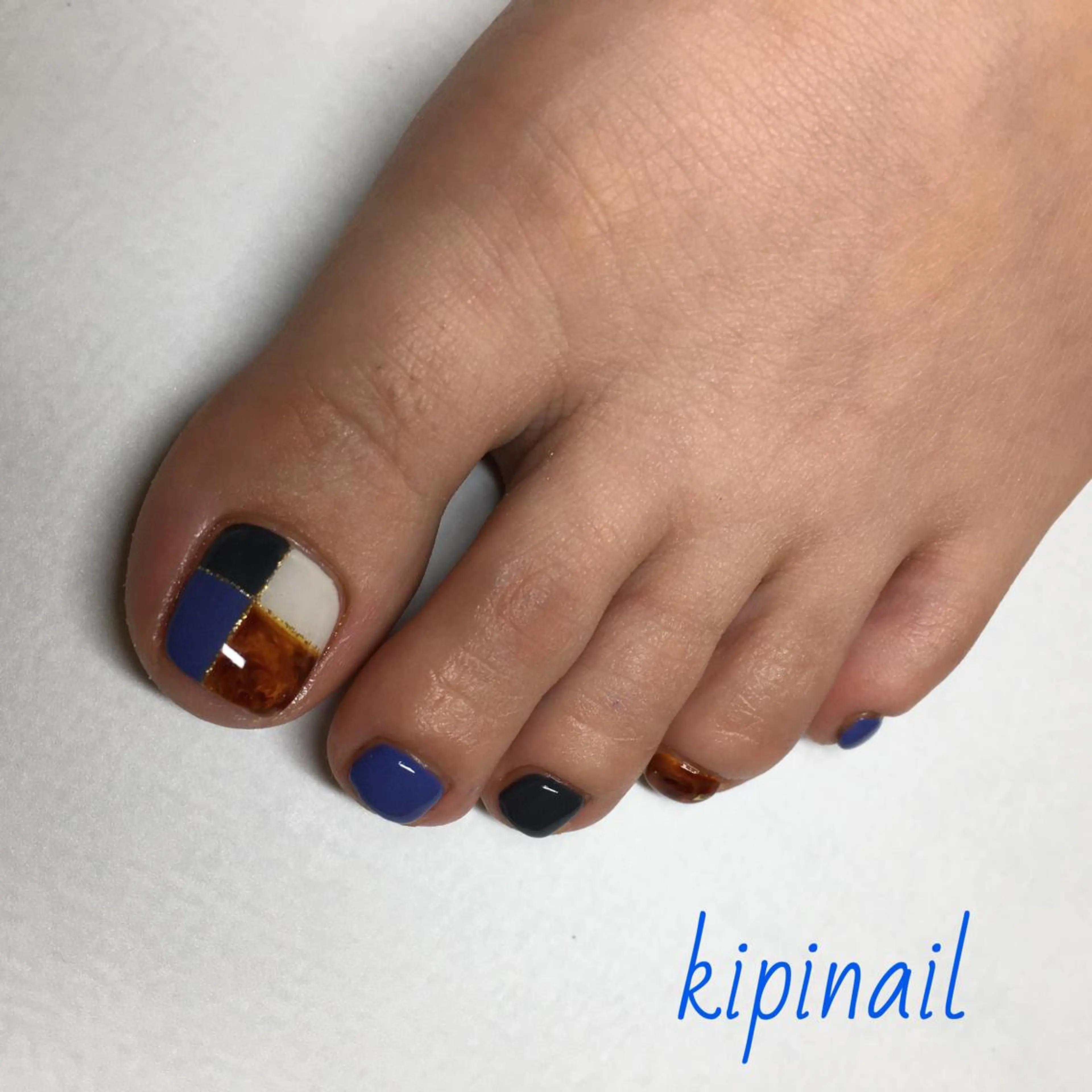 ネイル アートネイル フットネイル kipinail 川﨑えりかのネイルデザイン