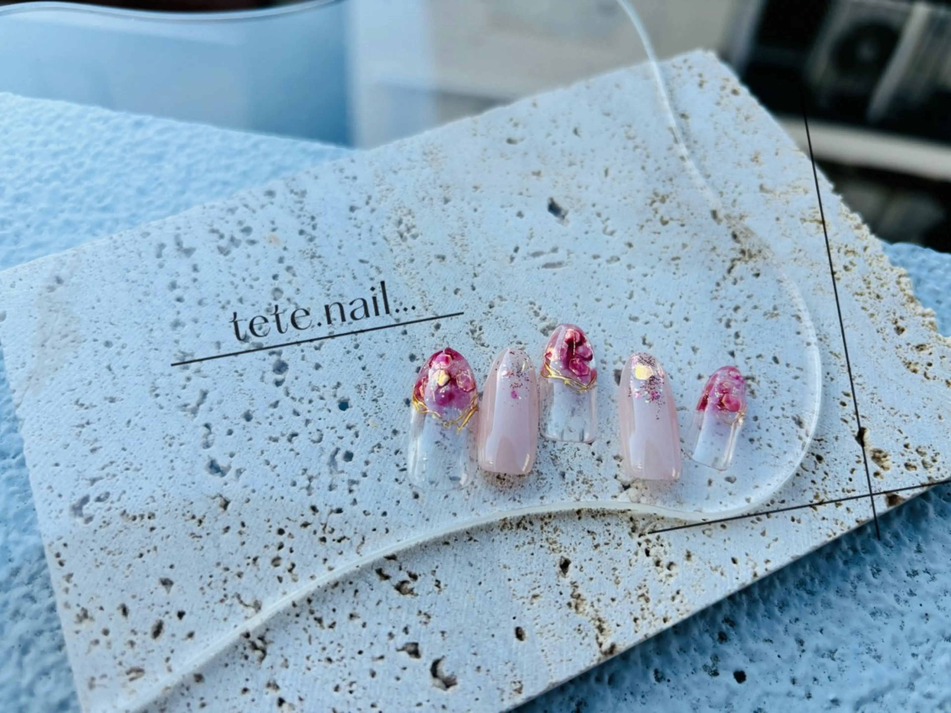 ネイル ハンドネイル tete. nailのネイルデザイン