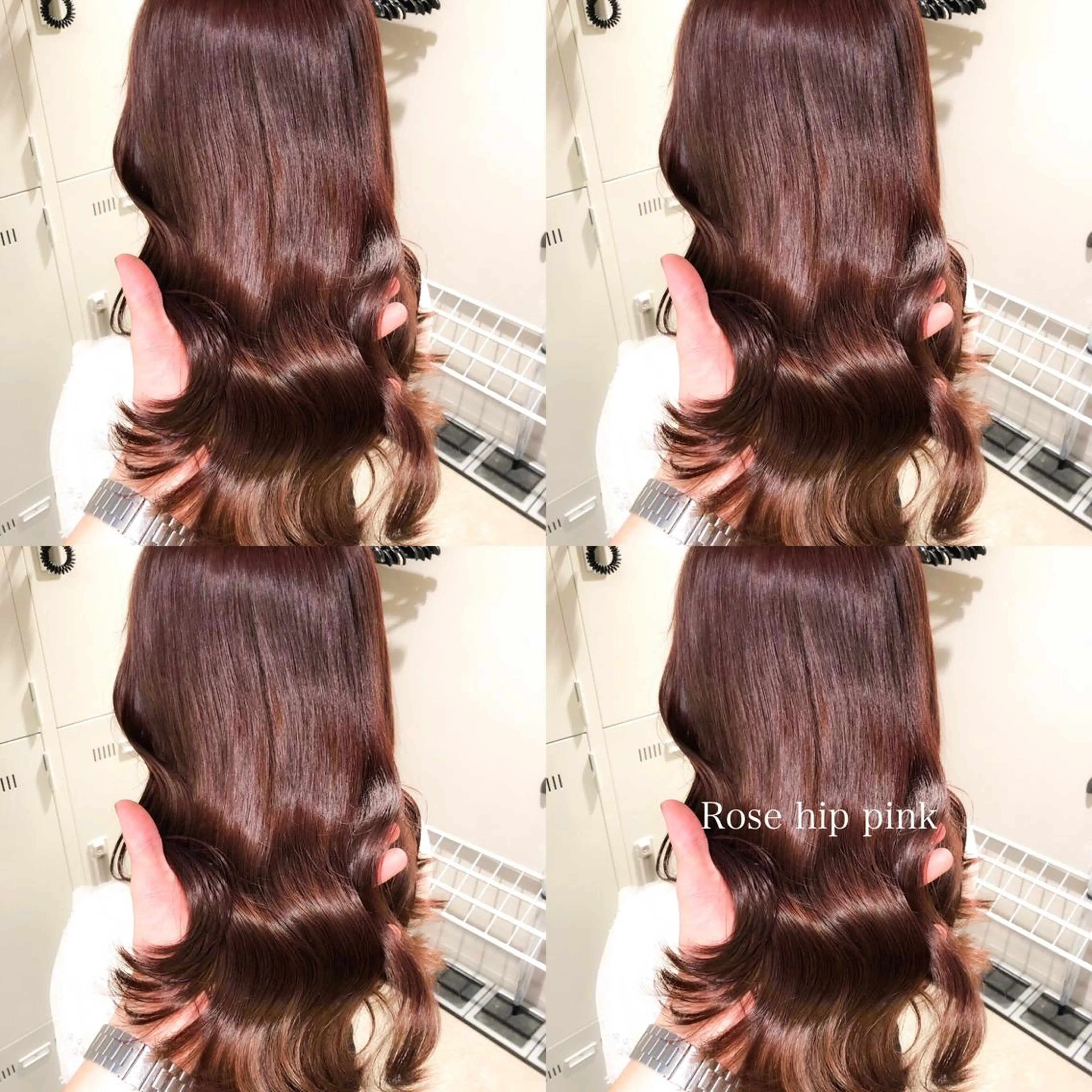 ロング カラー ヘアカラー トリートメント ハイトーン×レイヤー カットTAKUMIのヘアスタイル