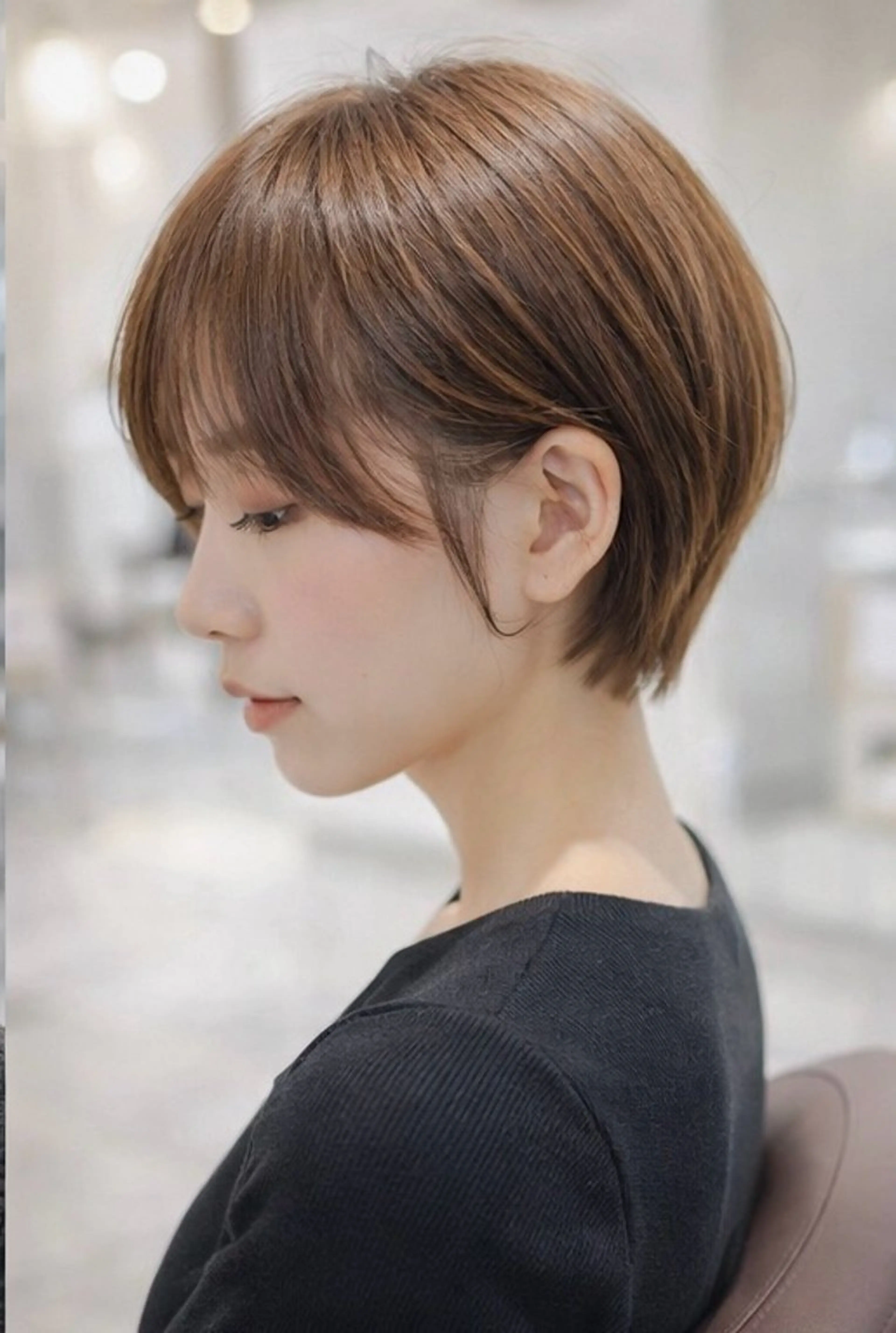 ショート カラー ミニーショート ショートヘア カット ヘアカラー トリートメント 北九州美容室 🕊️わかな✂︎のヘアスタイル