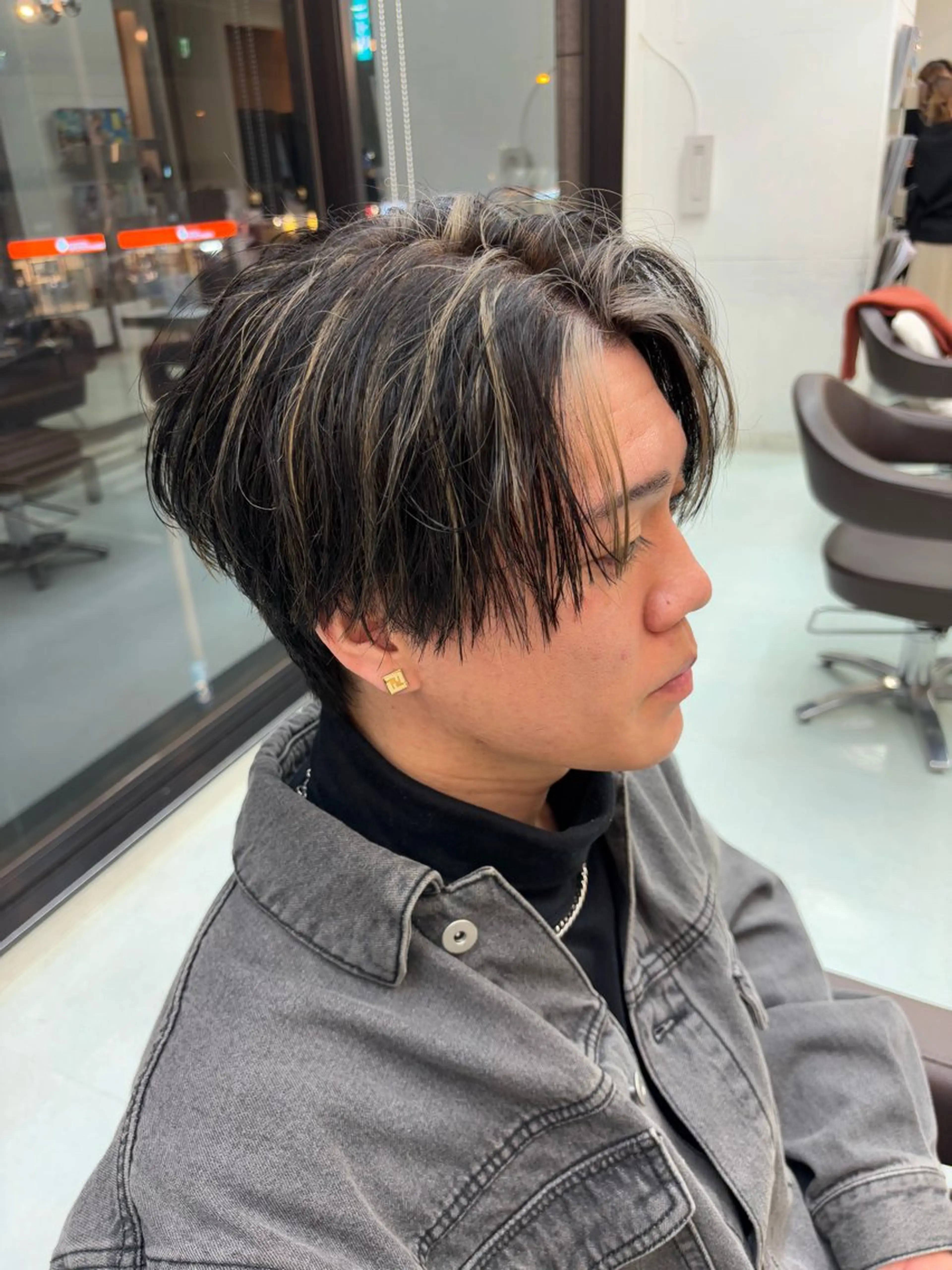 メンズ ヘアカラー 中津/トレンドカラー /美馬本紅亜のヘアスタイル