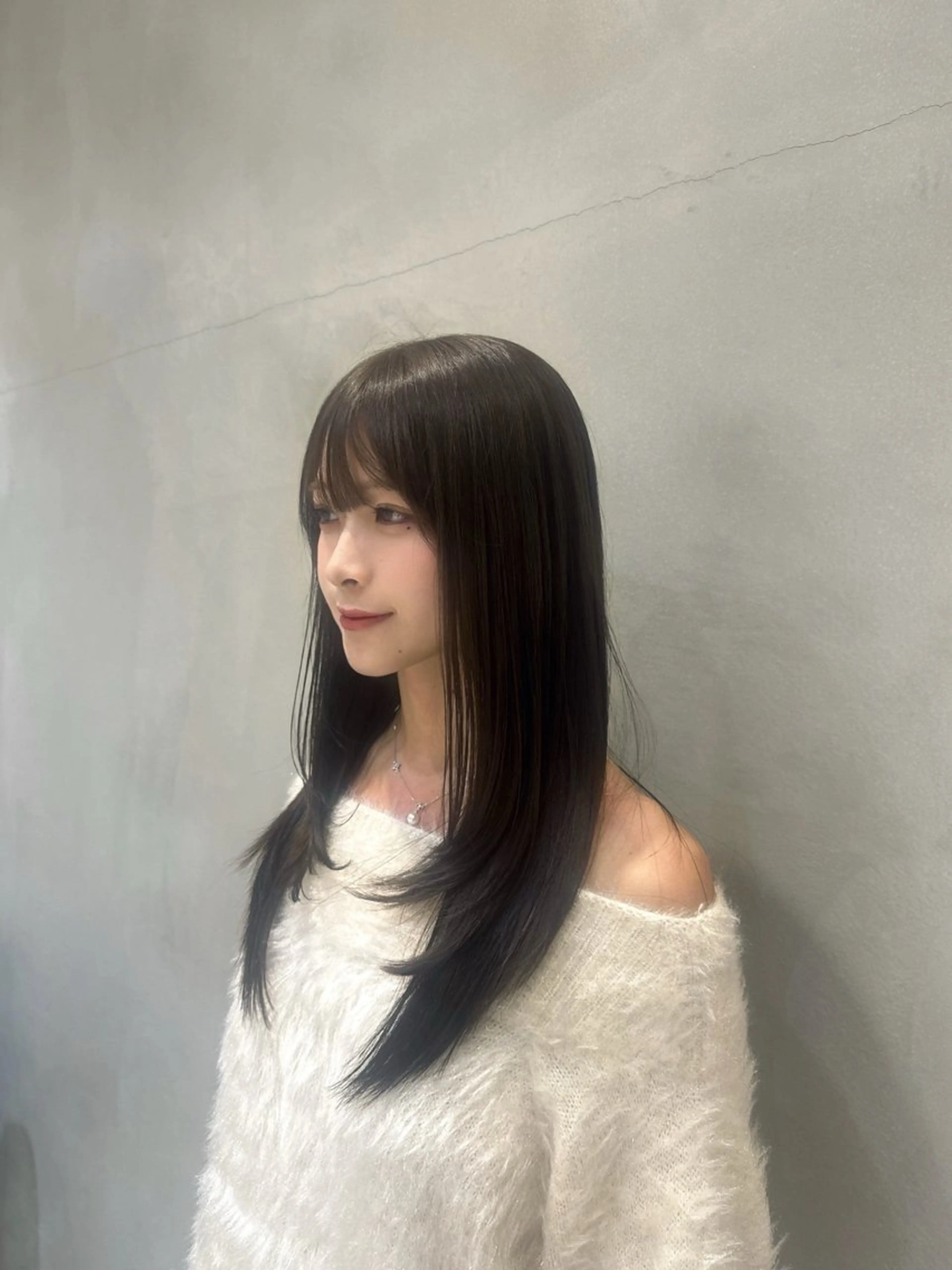 ロング ヘアカラー 透明感カラー/伊藤 陸/soigneのヘアスタイル