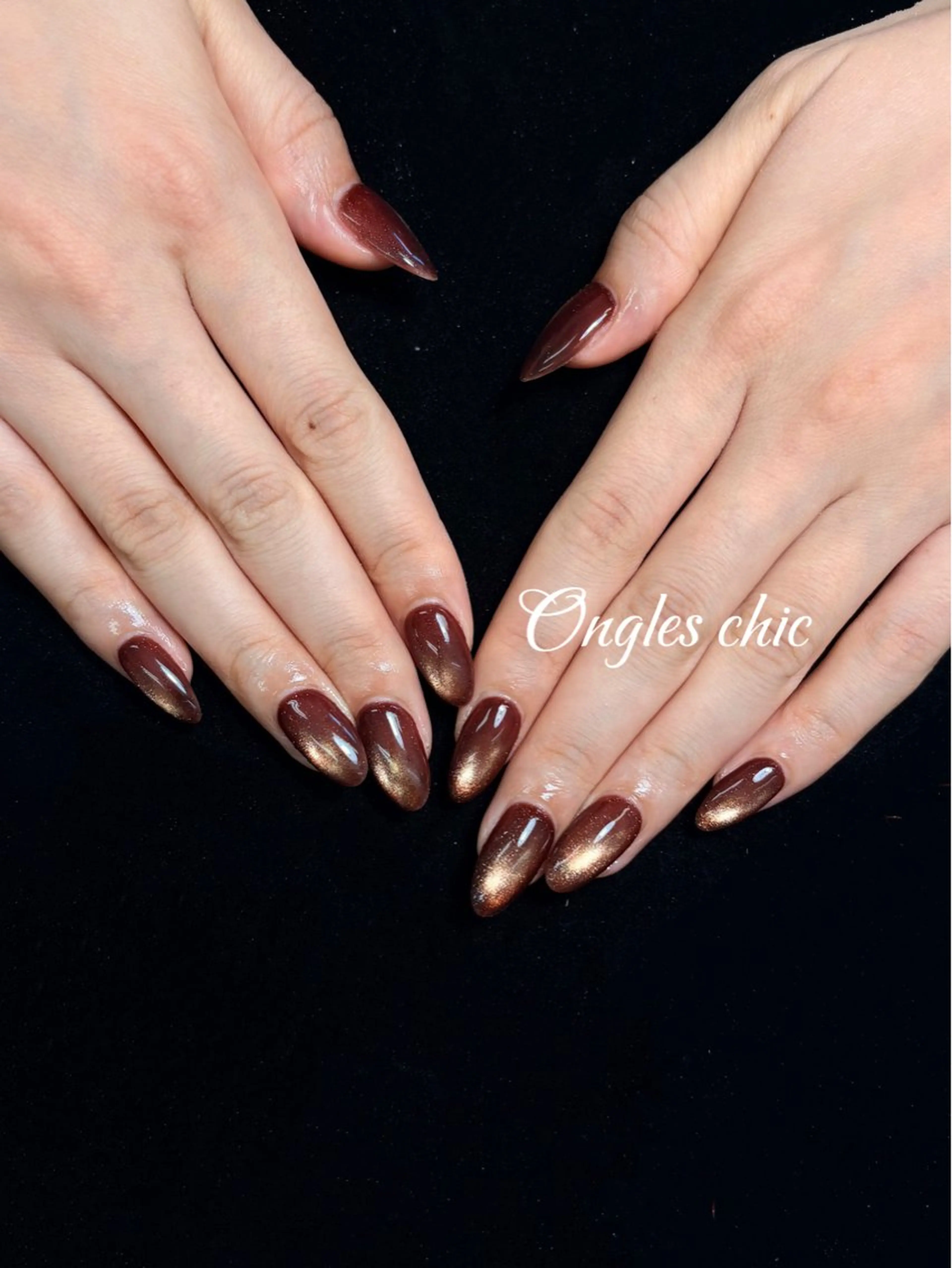 ネイル ハンドネイル ongles chicのネイルデザイン