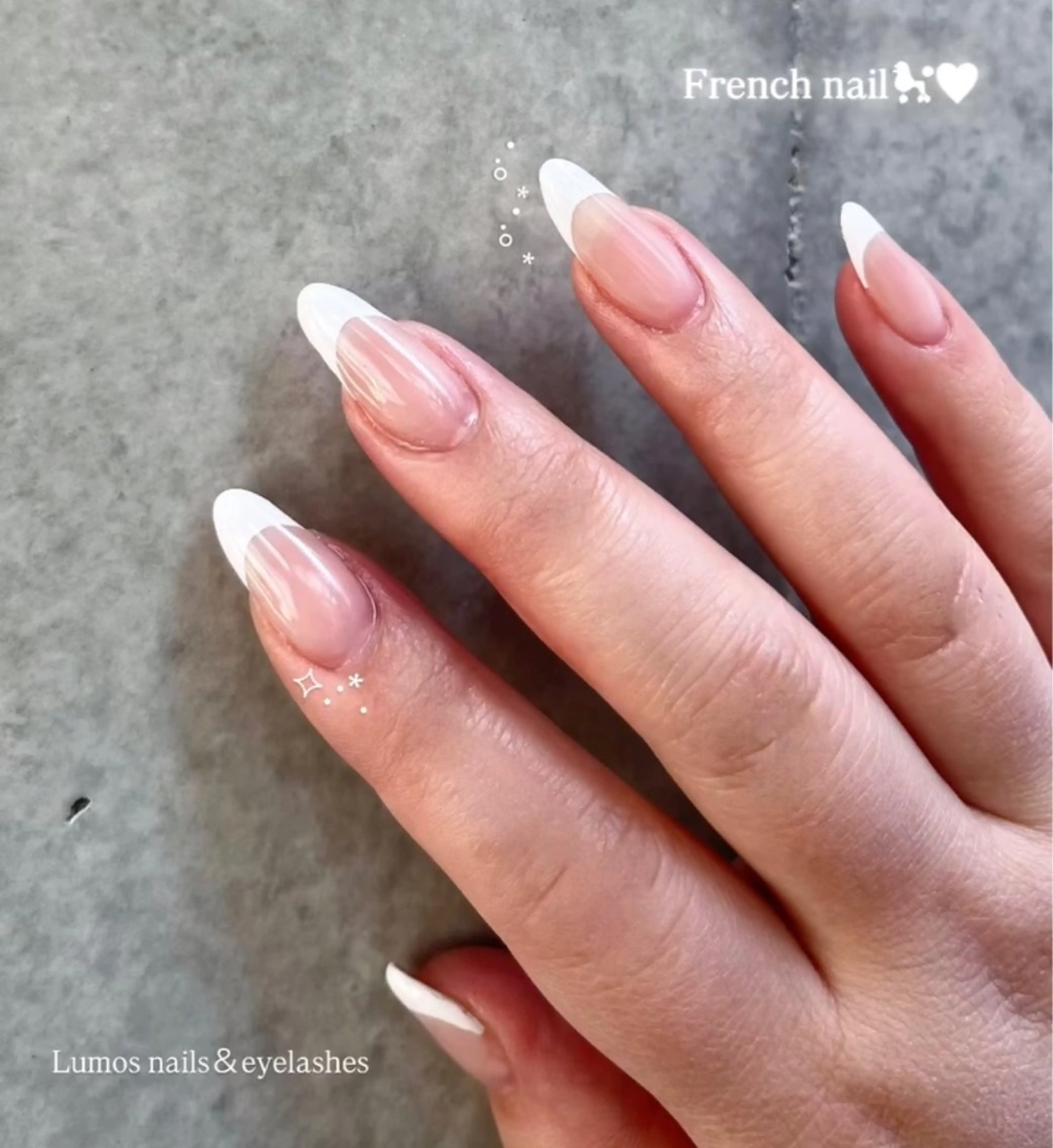 [ハンド]♡オフあり♡フレンチ☁️の写真