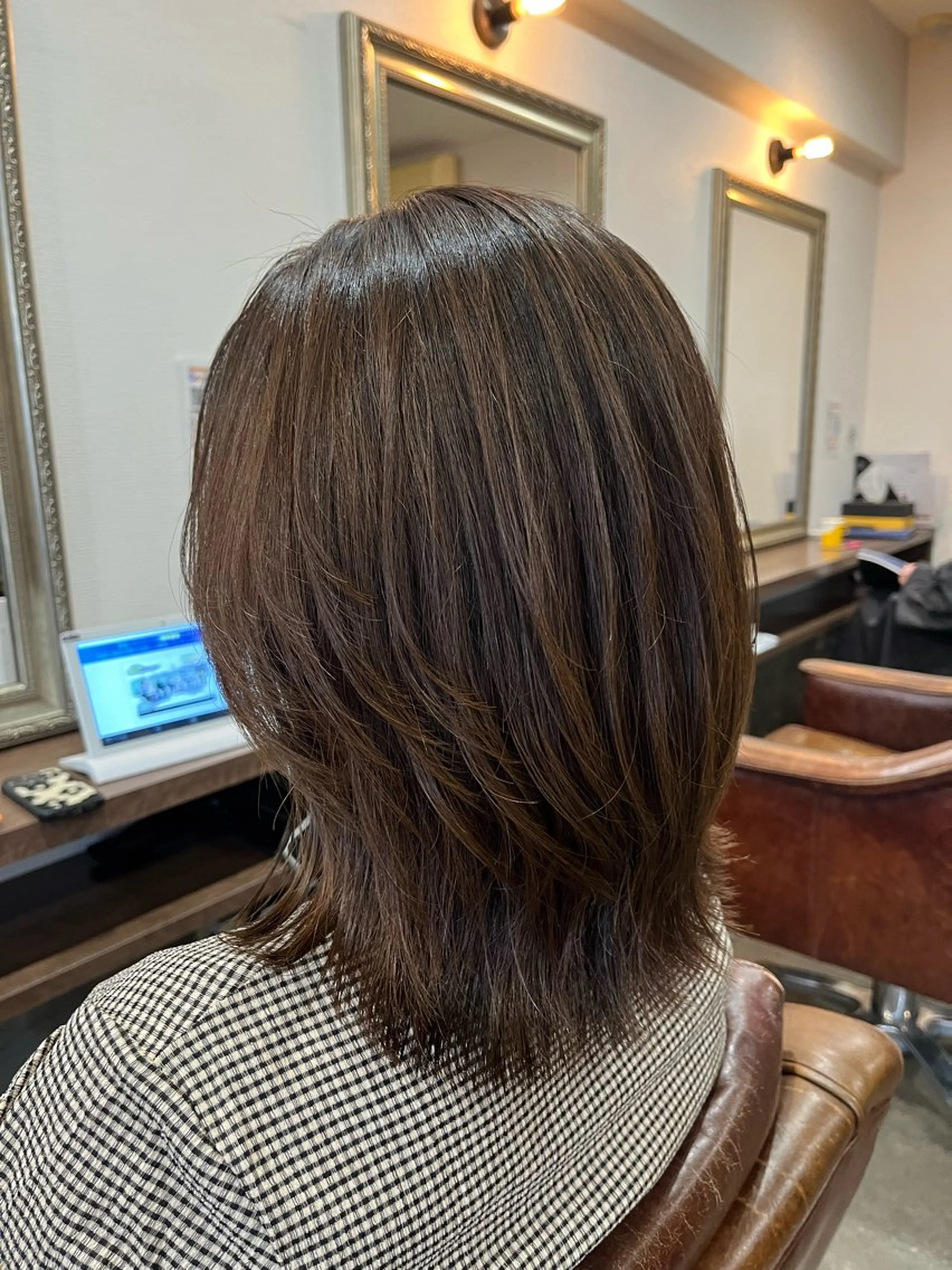 ミディアム 🫧ベージュカラー× レイヤー🫧HARUのヘアスタイル