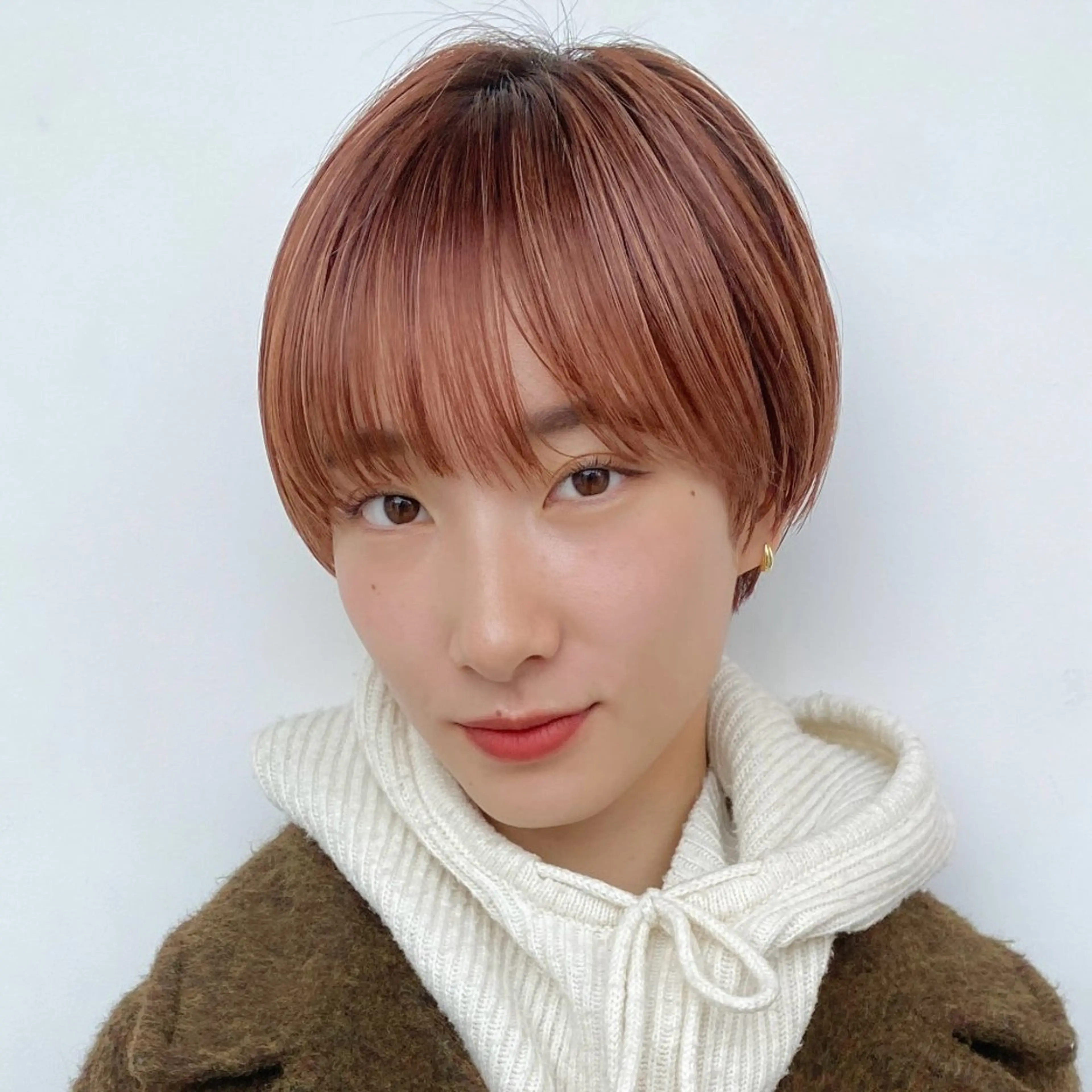 【🌹2回目の方限定🌹】似合わせカット➕カラー➕トリートメント✨ショート/ボブ/顔まわり/マッシュ/丸み/ハンサムの写真