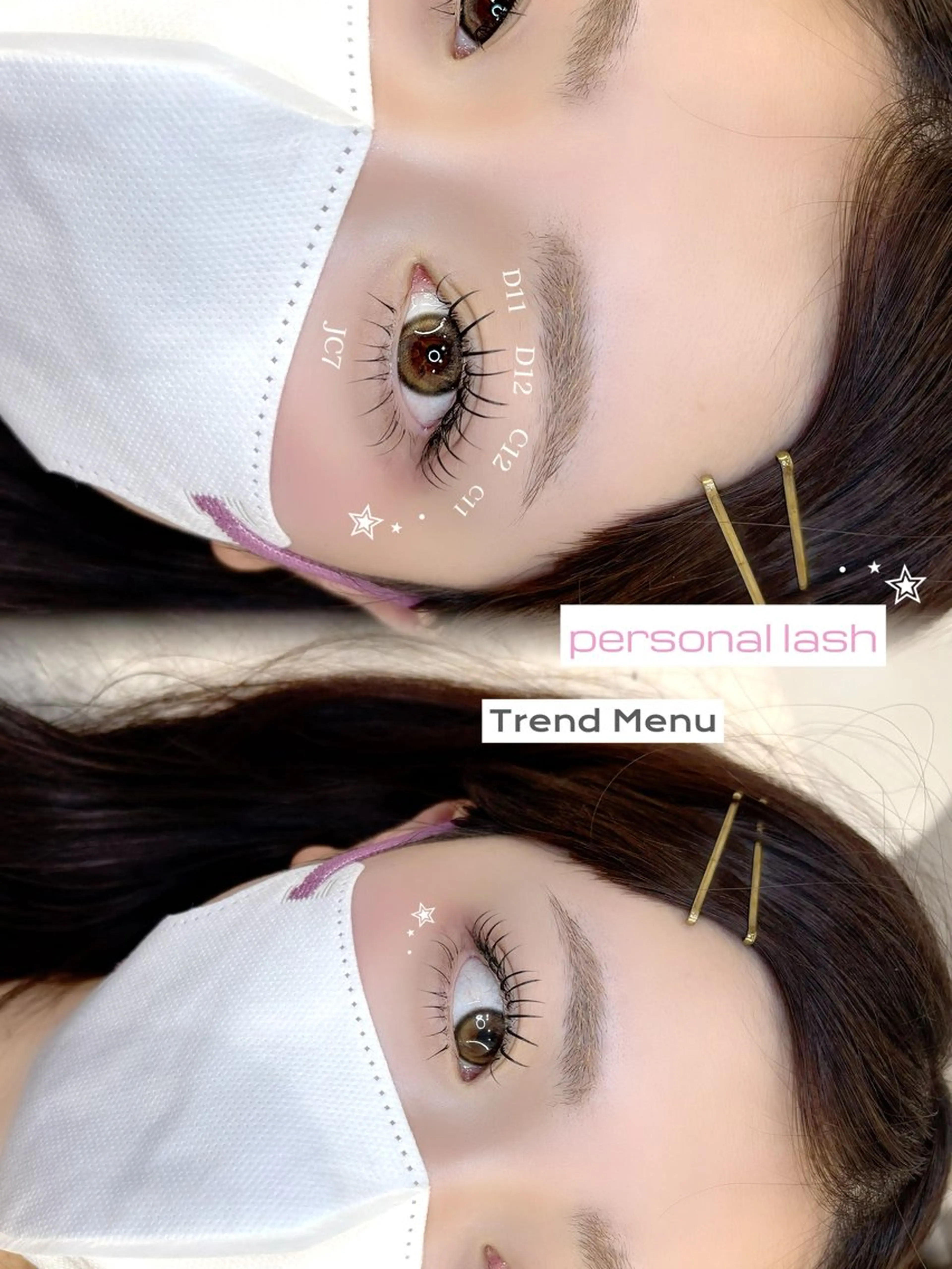 マツエク・マツパ マツエク 《YURI》似合わせ まつ毛/アイブロウのマツエク・マツパデザイン