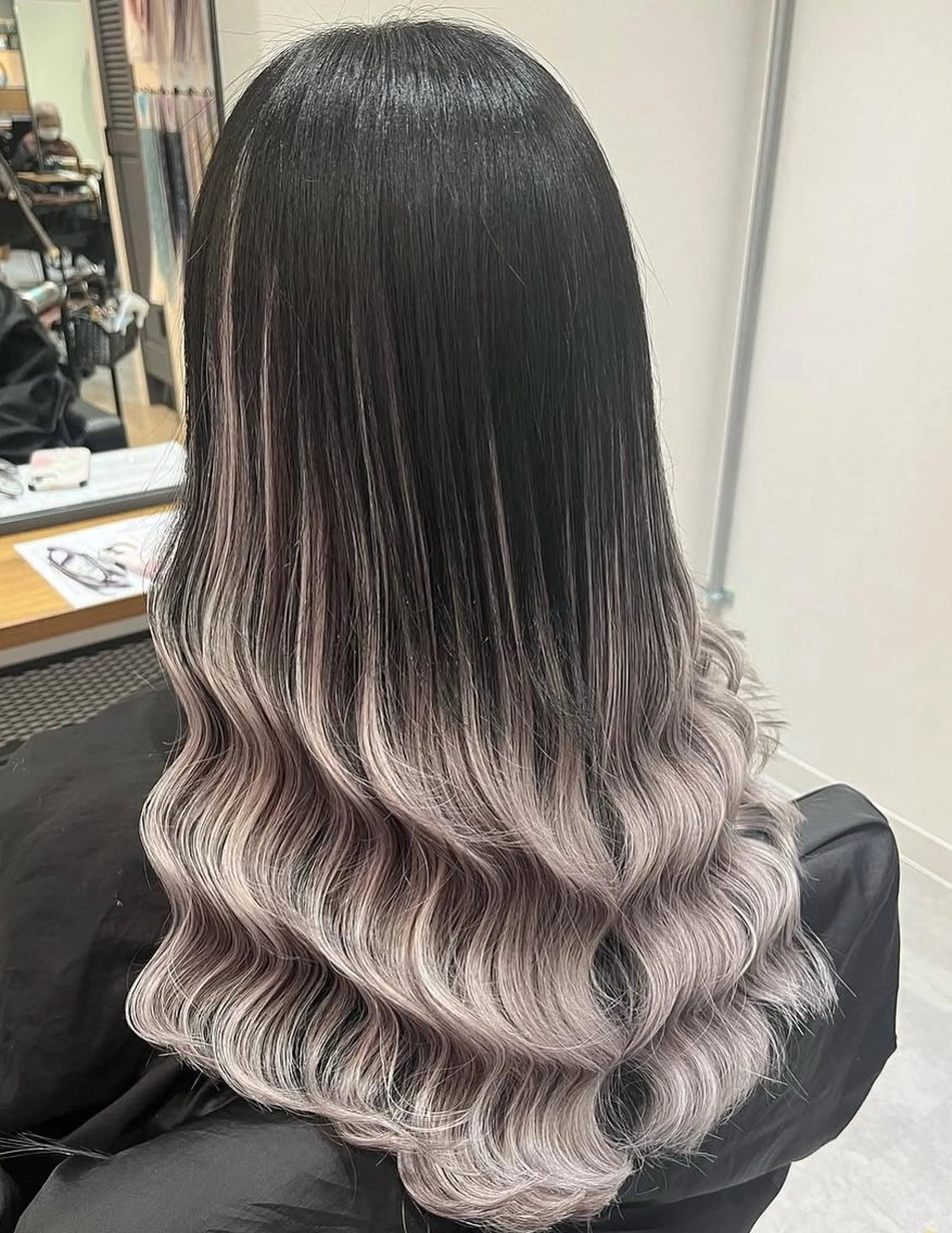 【人気N0.1✨馴染ませ◎】最高級人毛_レミーエクステ80枚🩶の写真