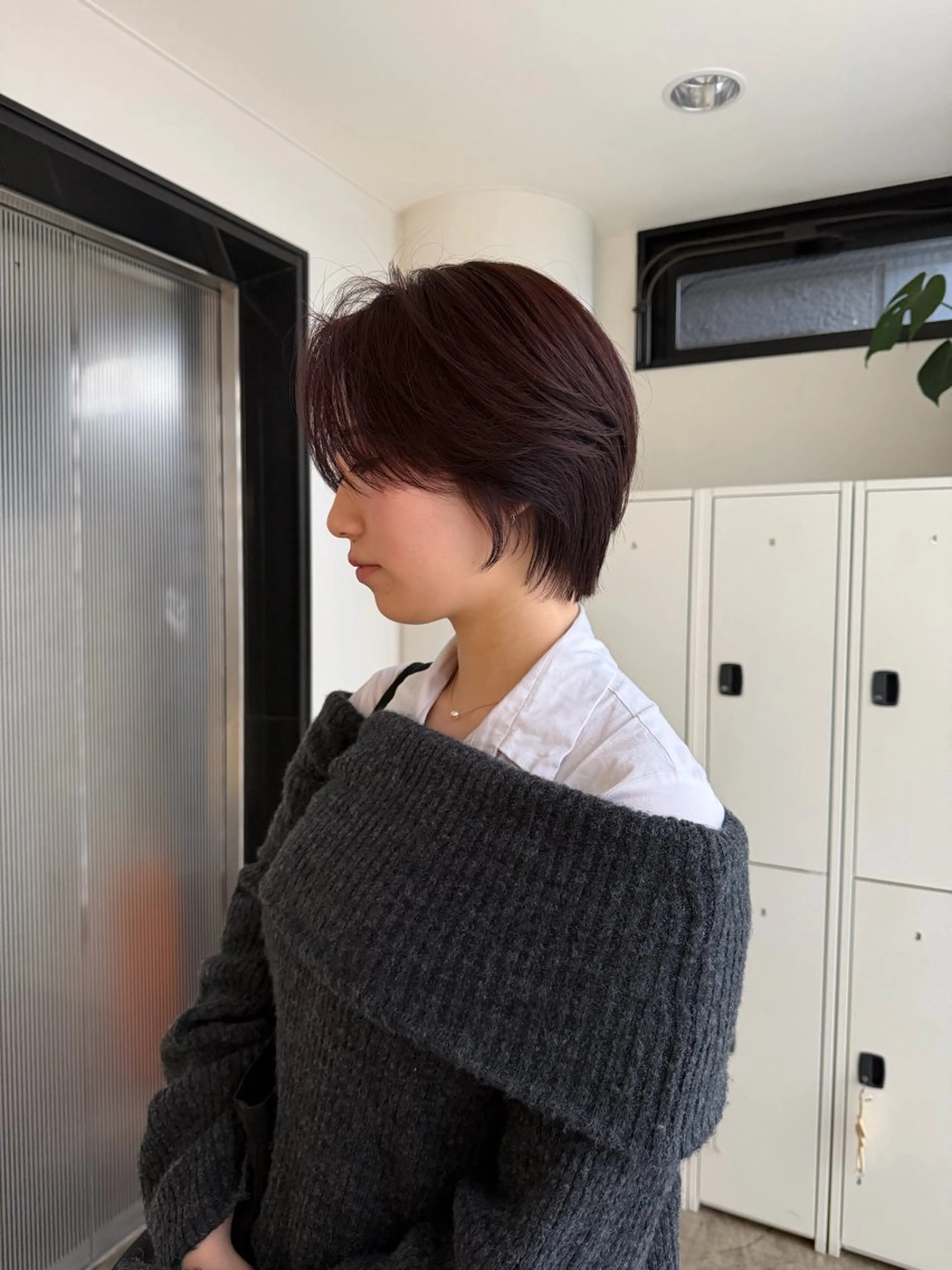 似合わせショートカット👢+選べるaujuaトリートメントの写真