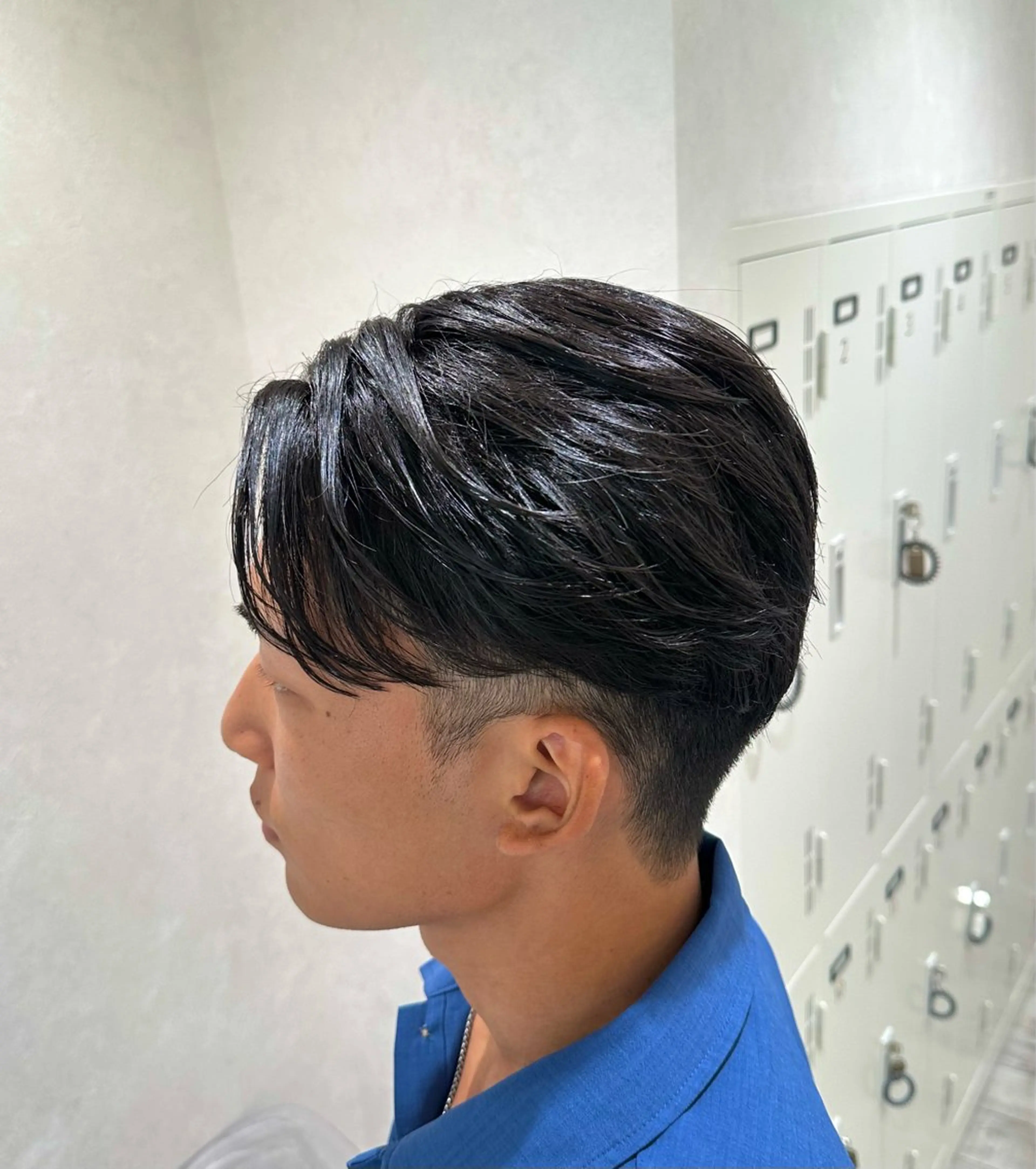 カラー パーマ メンズ カット ユージ ✂︎ カット／パーマ特化のヘアスタイル