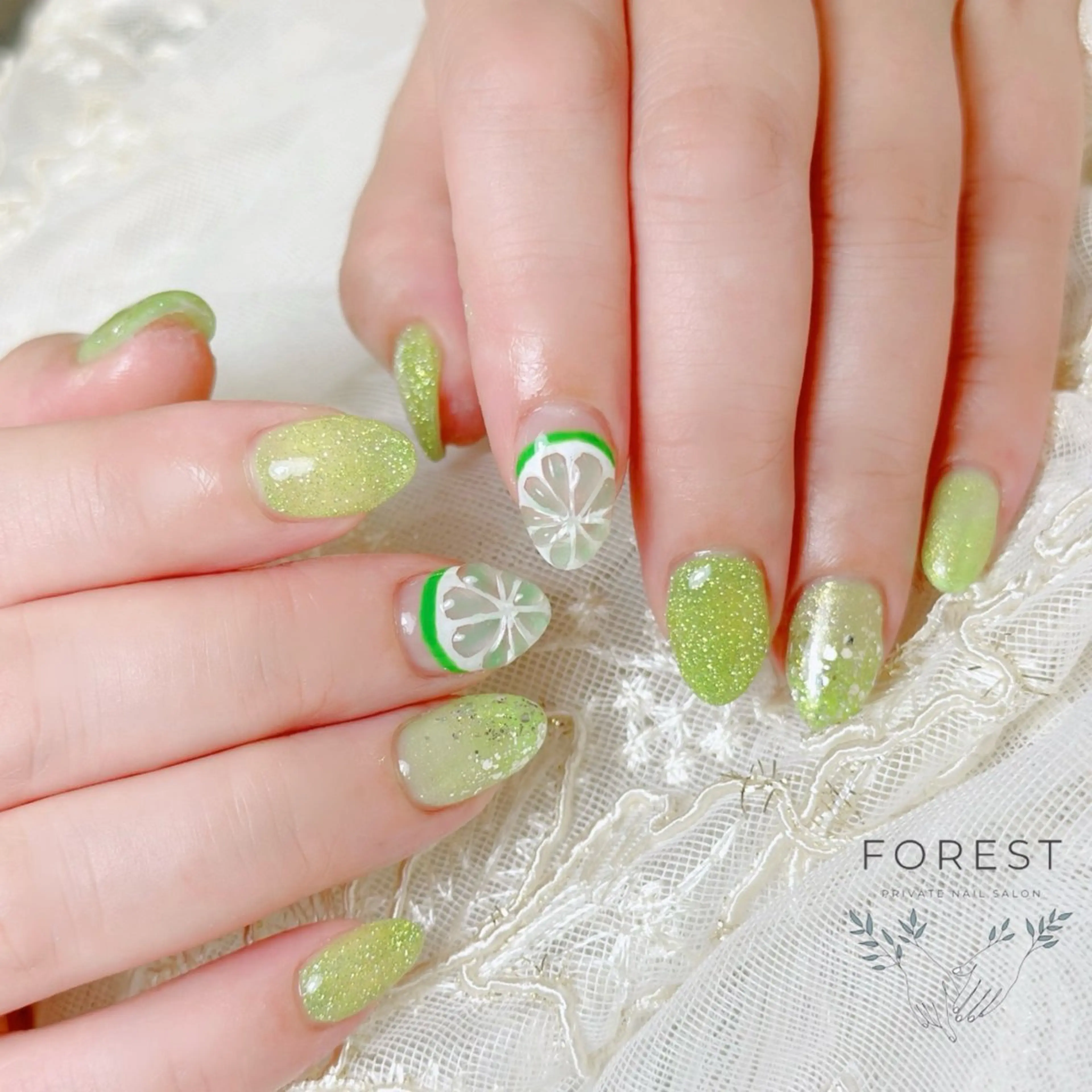 ネイル ハンドネイル 白岡市篠津自宅 サロンForestのネイルデザイン